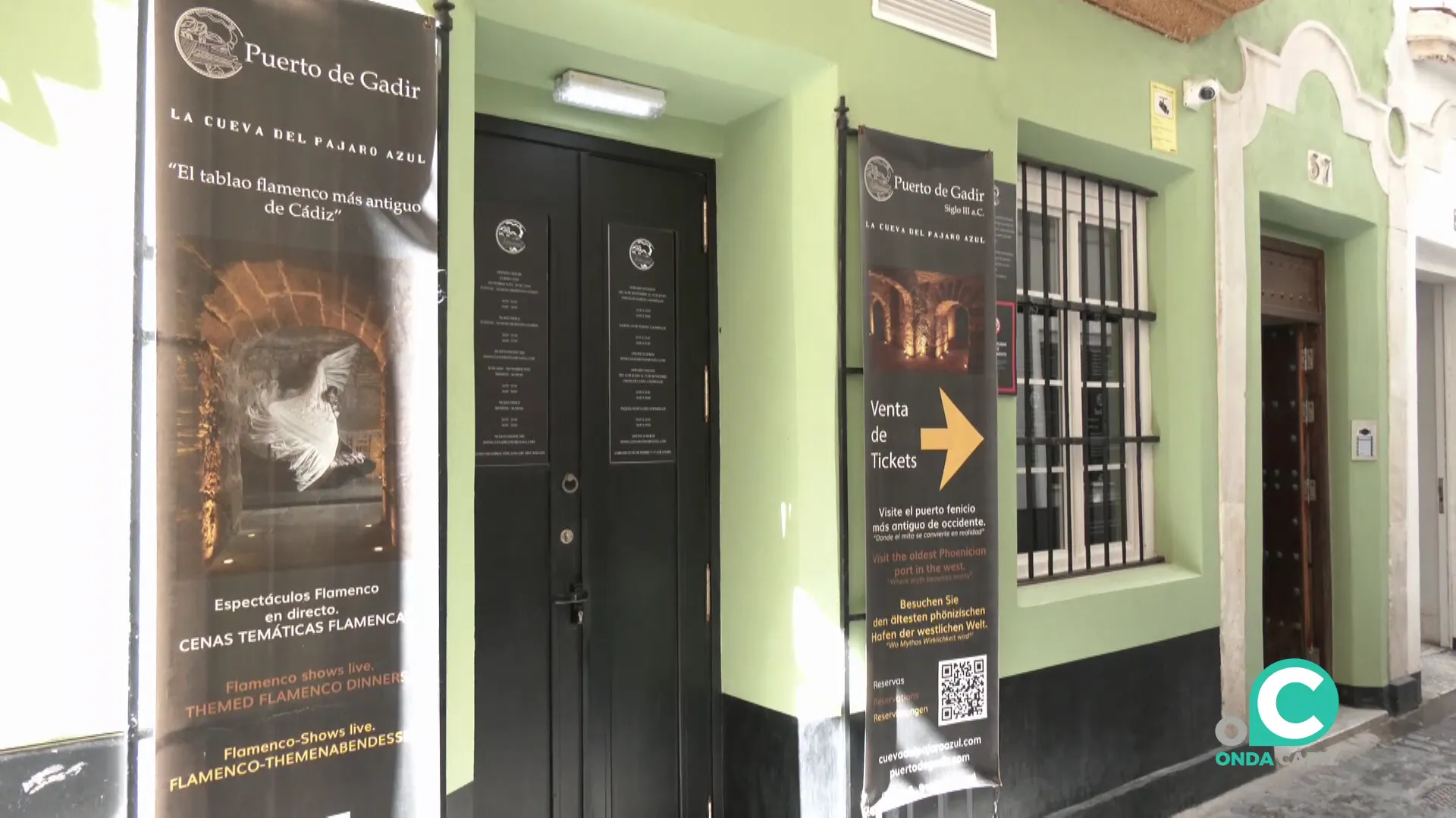 Entrada al espacio donde a partir del sábado se vivirá la experiencia con el mítico pesonaje histórico de protagonista Entrada al espacio donde a partir del sábado se vivirá la experiencia con el mítico pesonaje histórico de protagonista