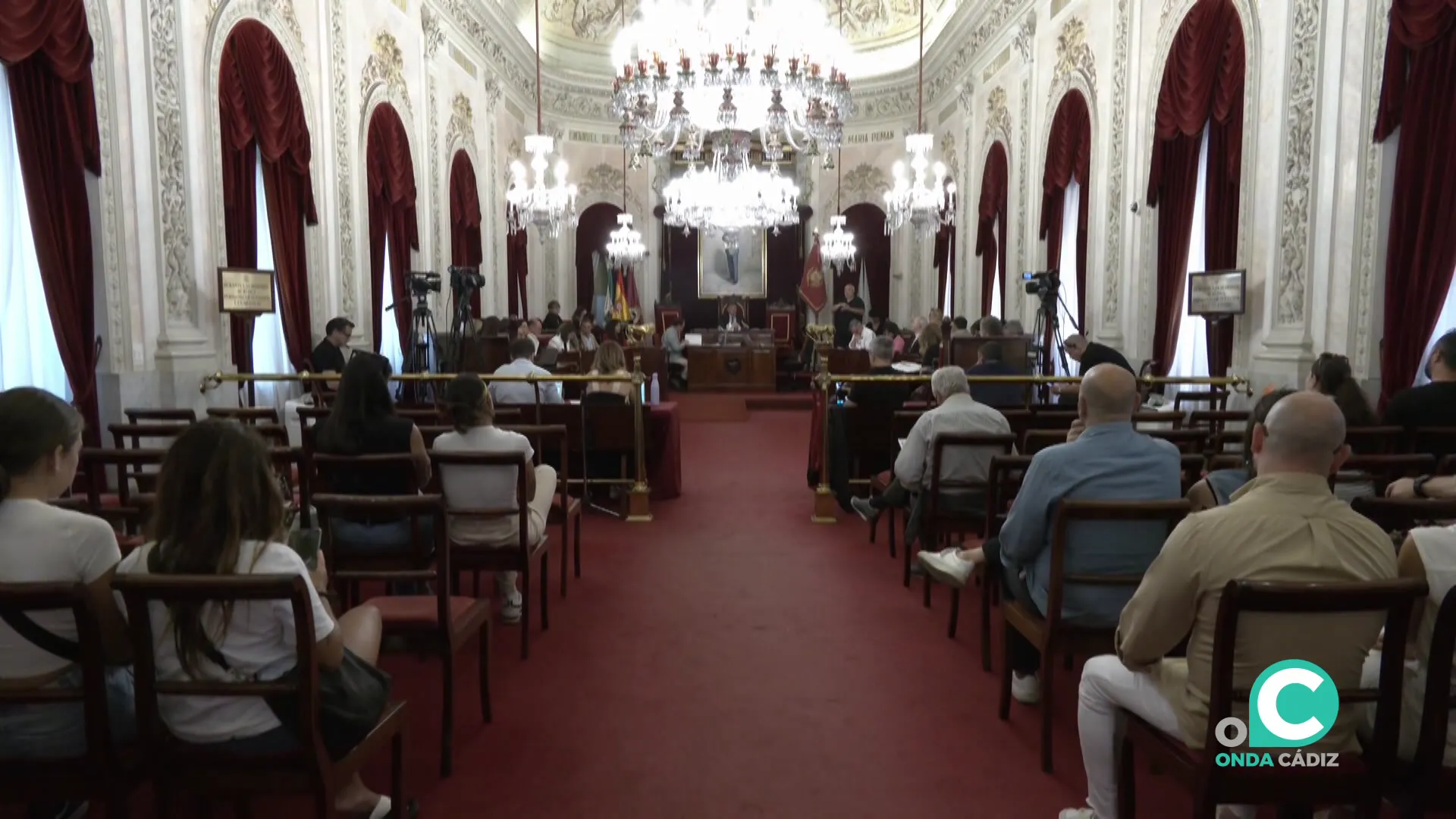 Imagen de la sesión plenaria ordinaria celebrada este jueves en el Ayuntamiento Imagen de la sesión plenaria ordinaria celebrada este jueves en el Ayuntamiento