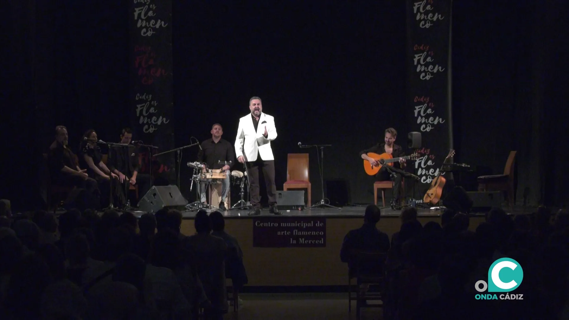 Actuación de Manuel Gago en el Centro de Arte Flamenco La Merced. Actuación de Manuel Gago en el Centro de Arte Flamenco La Merced.