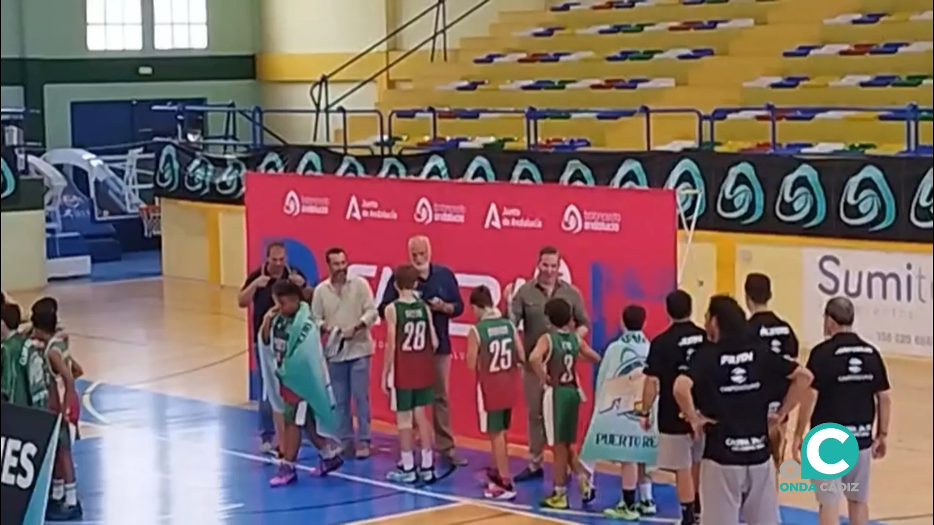 Imagen de la entrega de premios del Campeonato de Andalucía de la categoría en el CADEBA disputado en la Línea de la Concepción. Imagen de la entrega de premios del Campeonato de Andalucía de la categoría en el CADEBA disputado en la Línea de la Concepción.