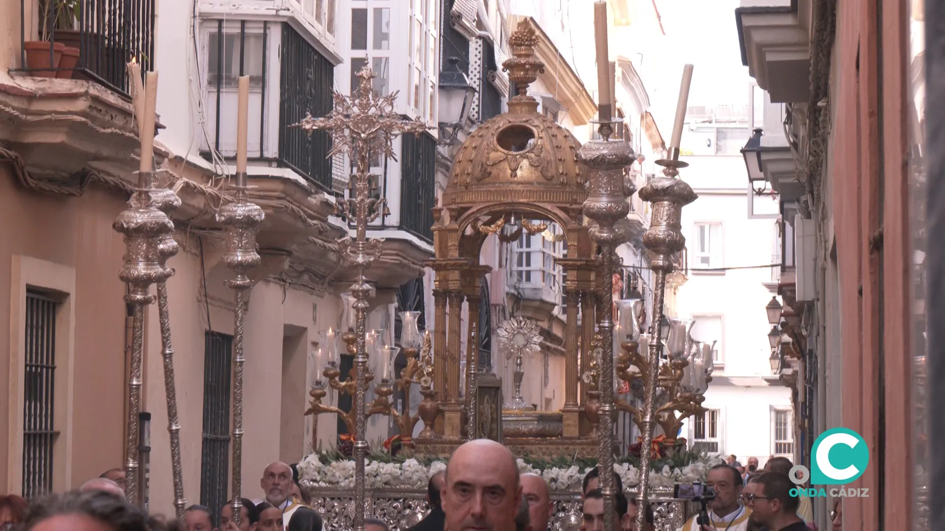 Imagen de la procesión del Corpus de la Viña este domingo 29 de junio. Imagen de la procesión del Corpus de la Viña este domingo 29 de junio.