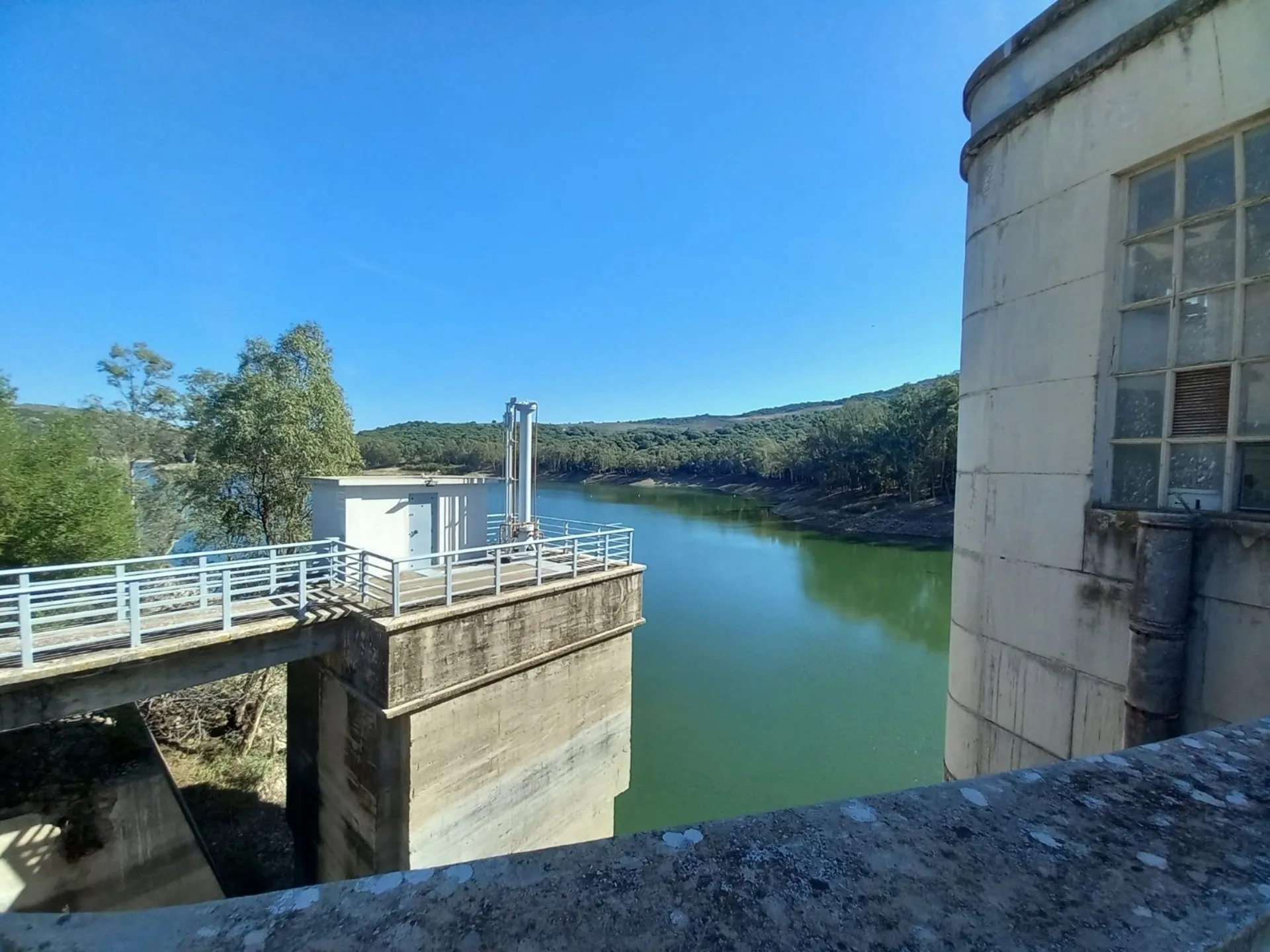 Embalse de Bornos. ...