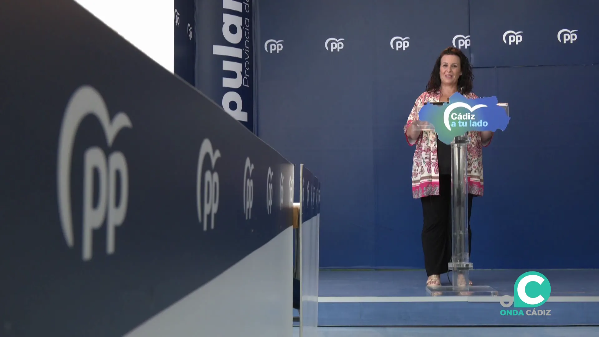 Hita durante un momento de su intervención en la rueda de prensa. Hita durante un momento de su intervención en la rueda de prensa.