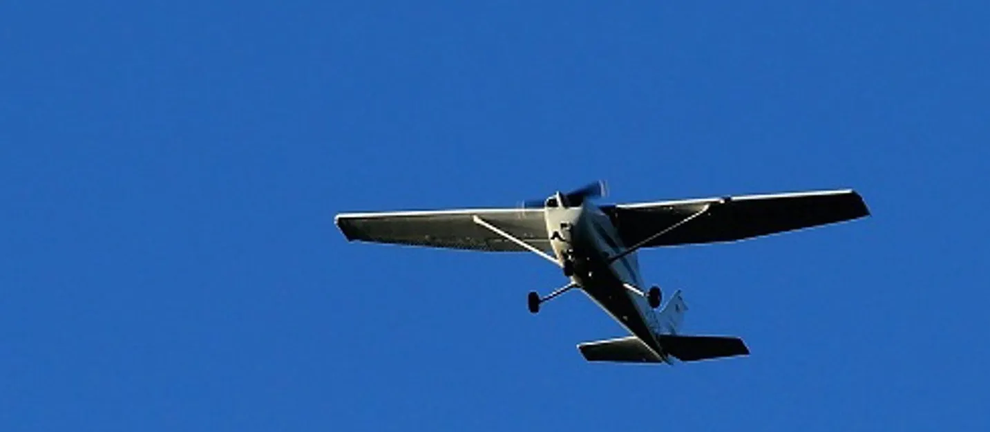 Una avioneta, en una imagen de archivo. Una avioneta, en una imagen de archivo.