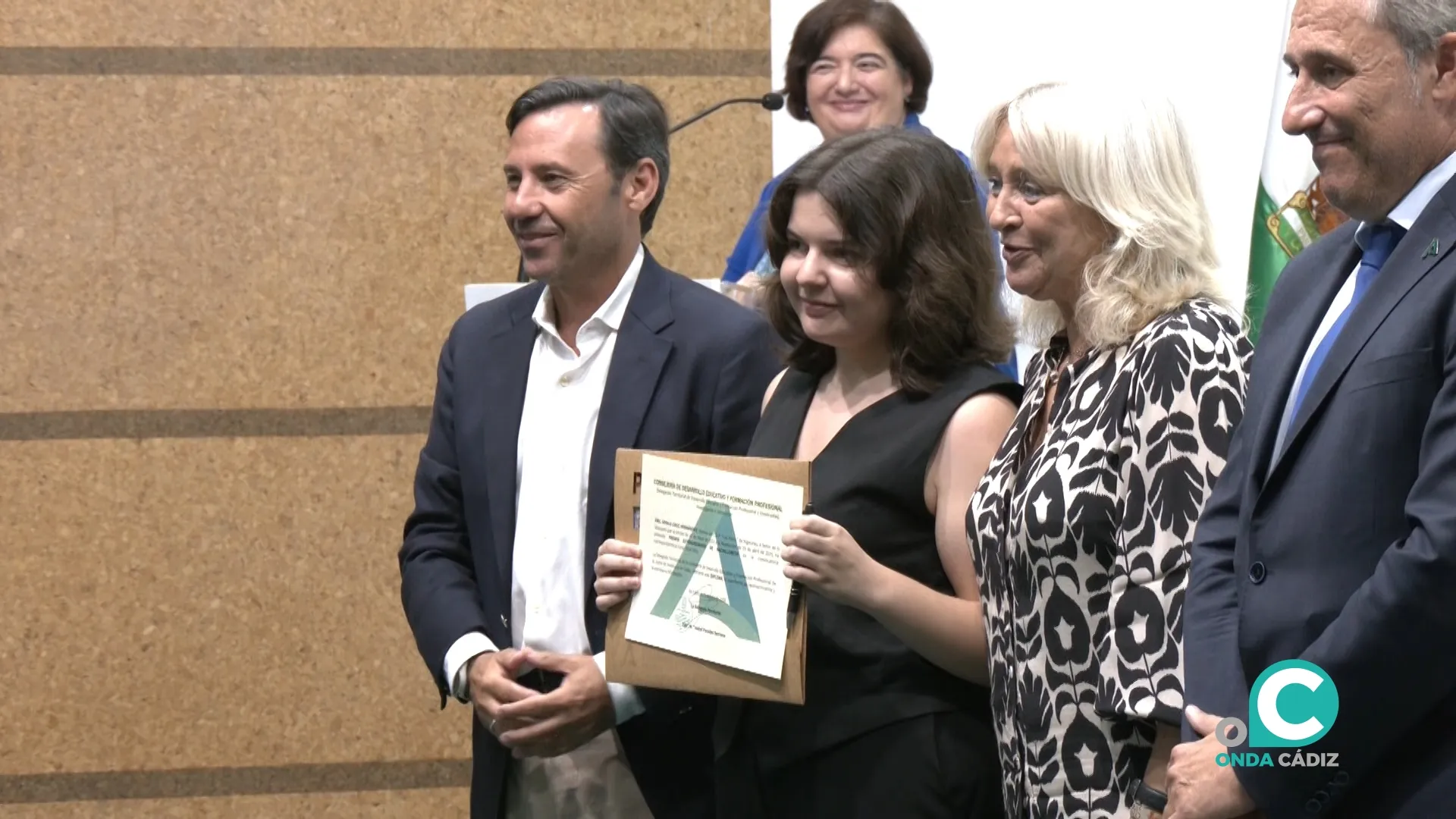 Acto de entrega de los premios Extraordinarios de Bachillerato.