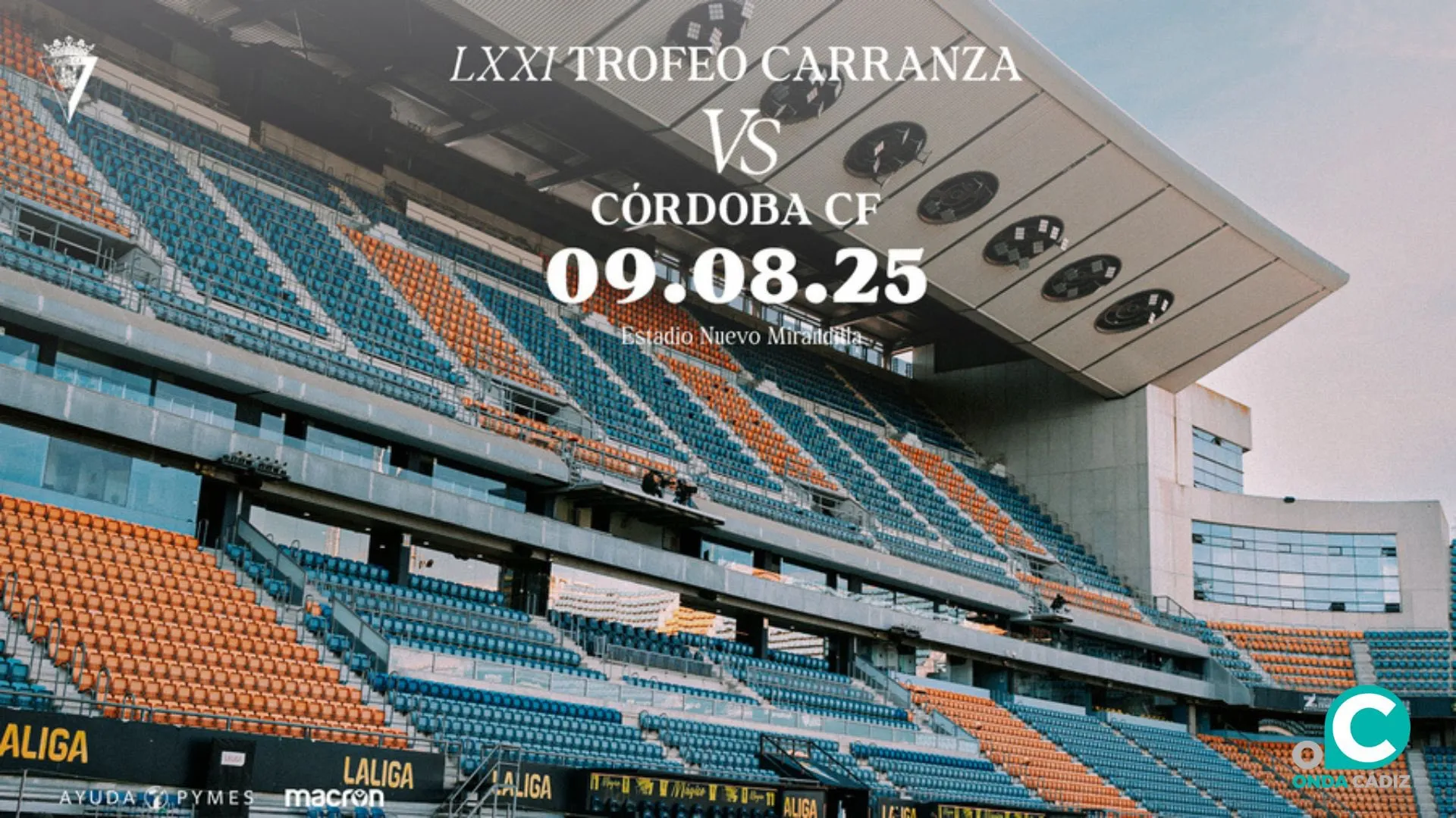 Un derbi andaluz ante un equipo de La Liga Hypermotion (Foto: Cadiz CF) Un derbi andaluz ante un equipo de La Liga Hypermotion (Foto: Cadiz CF)