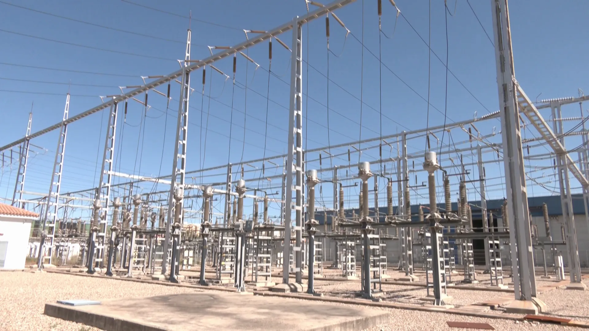 Subestación eléctrica en la provincia Subestación eléctrica en la provincia