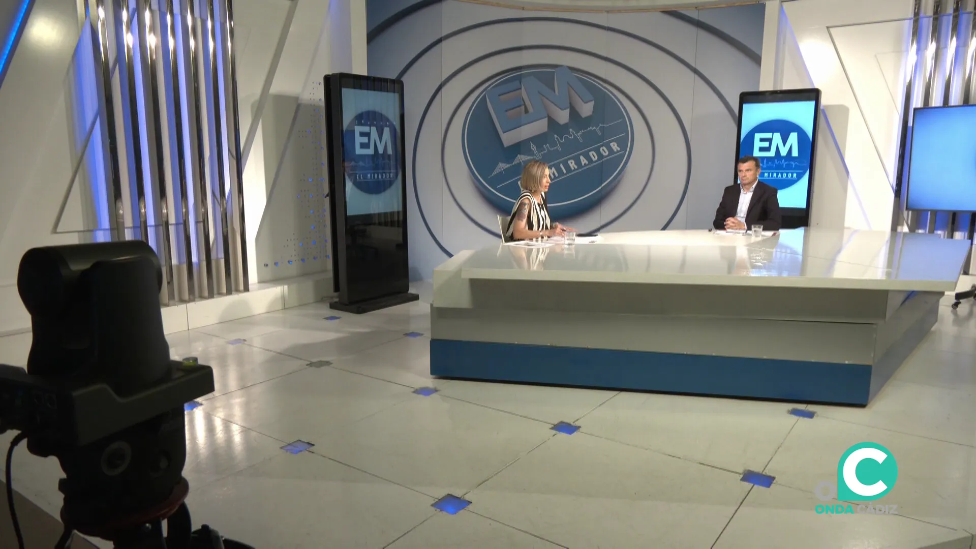 Bruno García durante su entrevista en el programa el Mirador Informativo. Bruno García durante su entrevista en el programa el Mirador Informativo.
