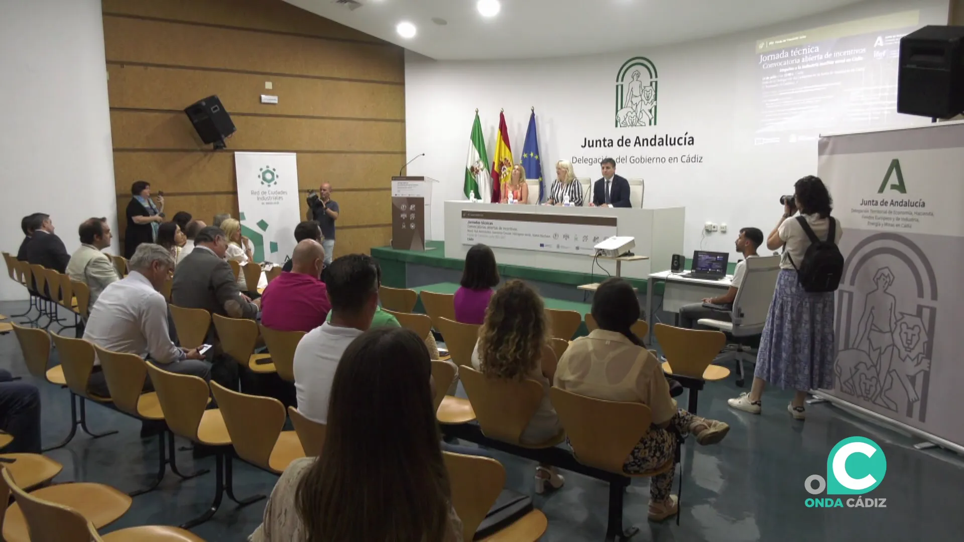 Un momento del acto de presentación celebrado este lunes Un momento del acto de presentación celebrado este lunes