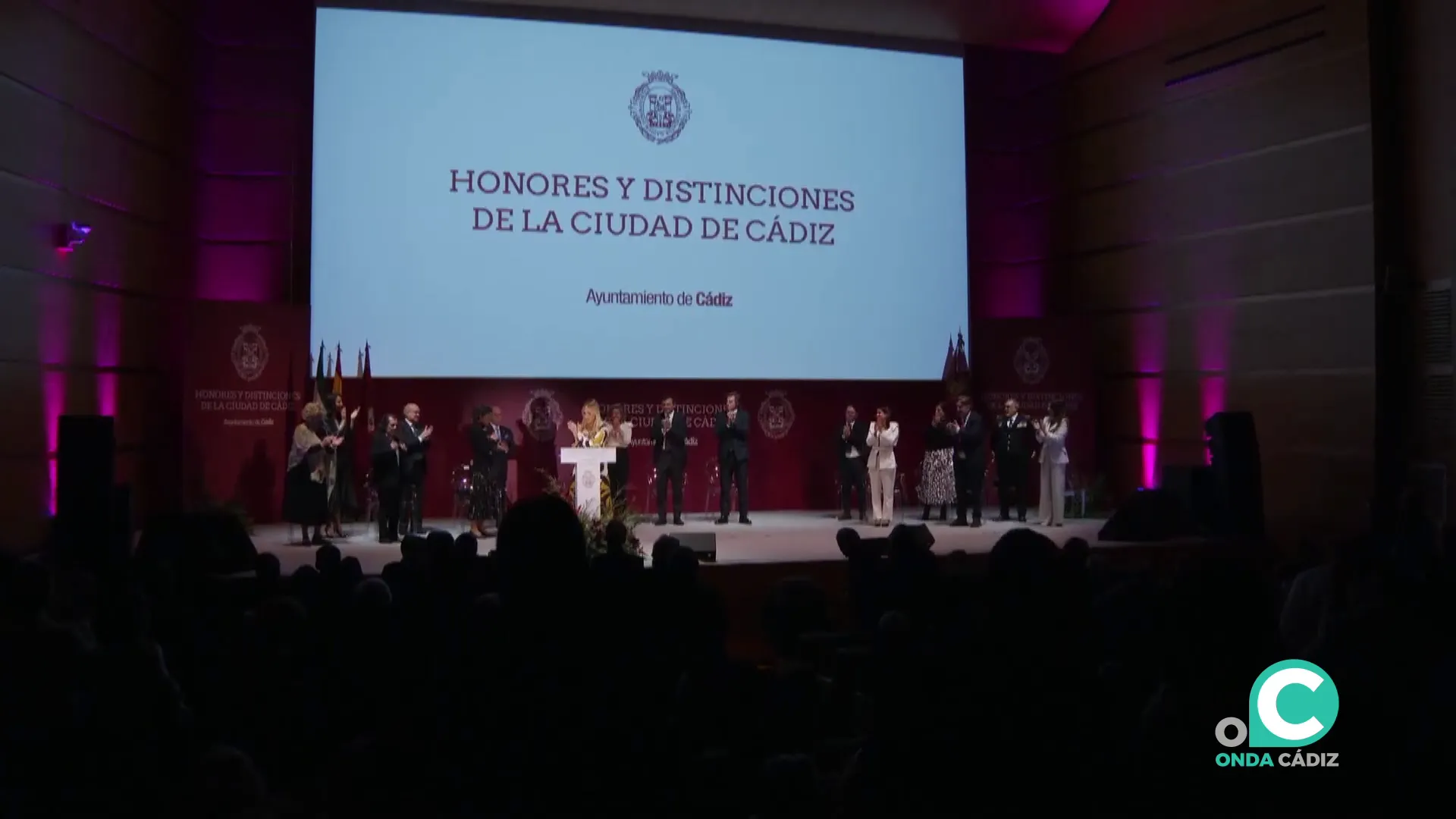 imagen de la ceremonia celebrada el pasado 2024 en la capital gaditana imagen de la ceremonia celebrada el pasado 2024 en la capital gaditana