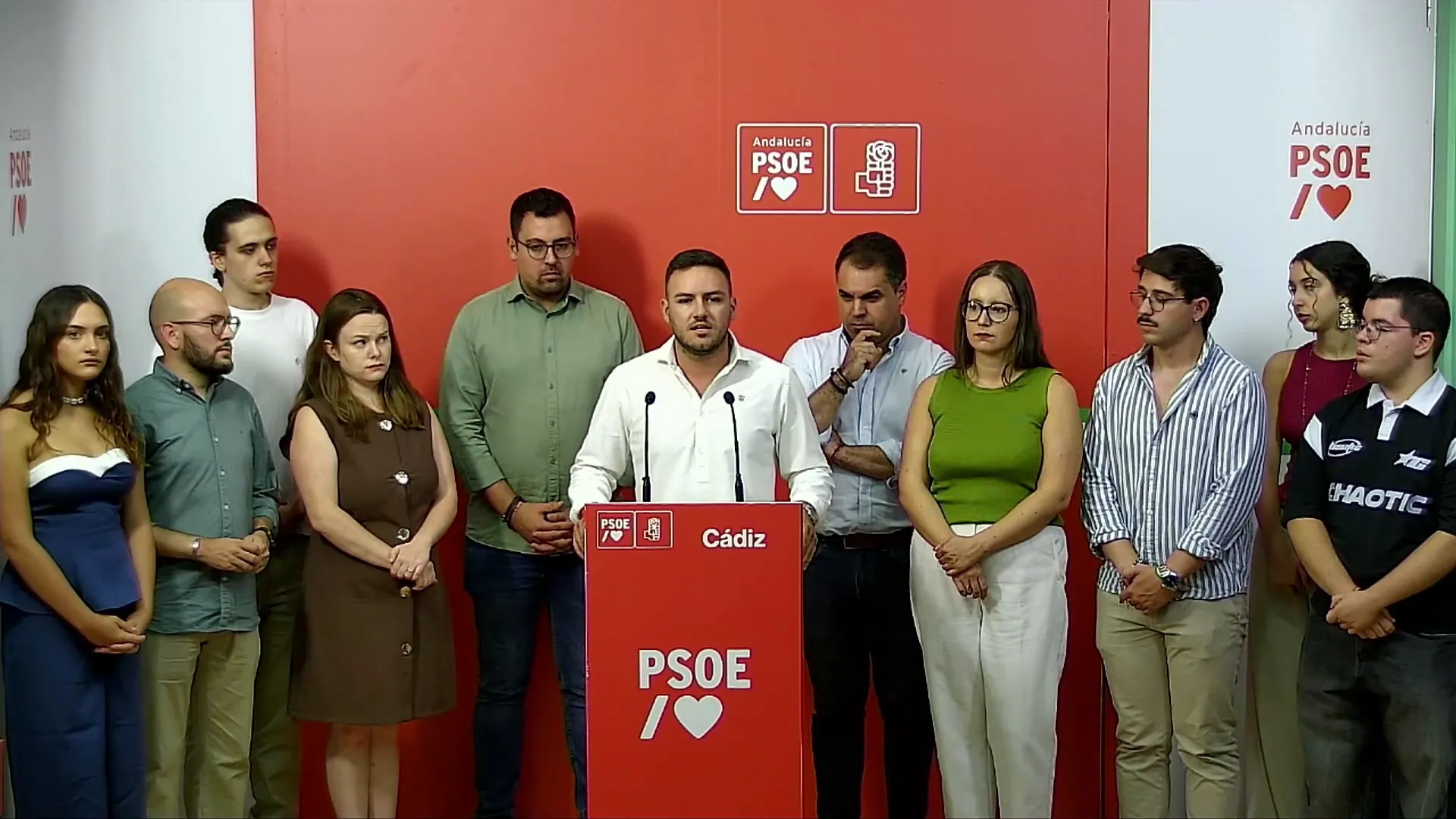 Fernando Vega, secretario general a nivel provincial, interviene en rueda de prensa el pasado jueves Fernando Vega, secretario general a nivel provincial, interviene en rueda de prensa el pasado jueves
