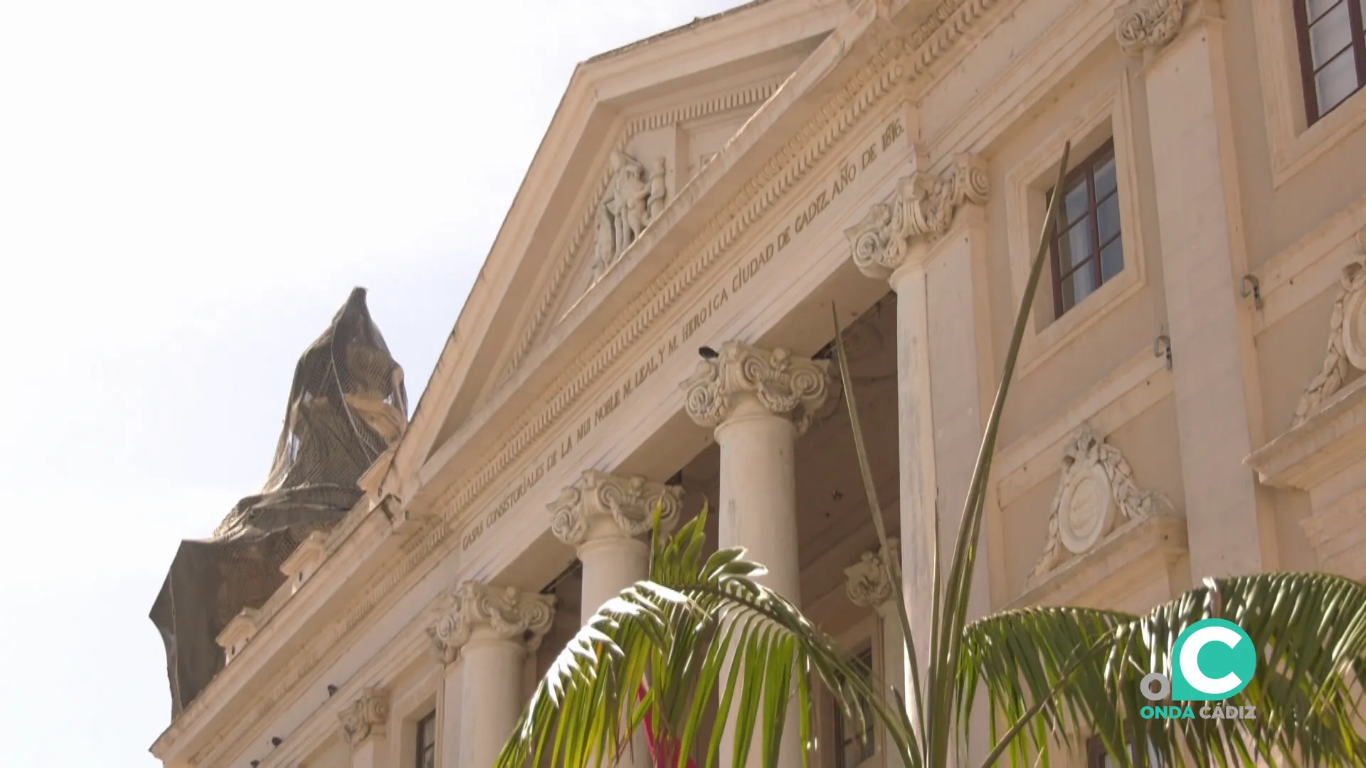 Fachada del Ayuntamiento de Cádiz Fachada del Ayuntamiento de Cádiz