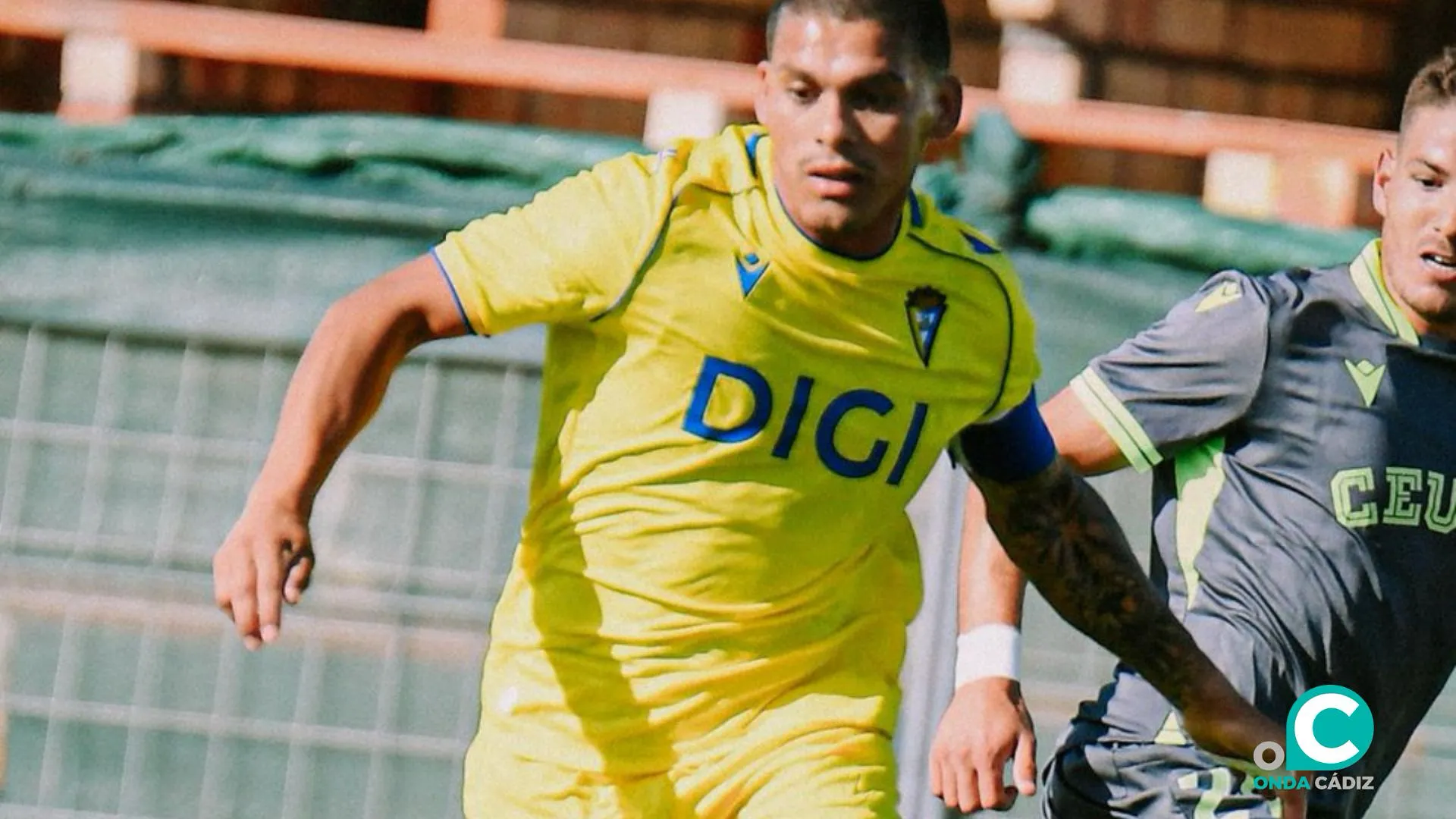 Brian Ocampo jugó todo el encuentro (Foto: Cádiz CF) Brian Ocampo jugó todo el encuentro (Foto: Cádiz CF)