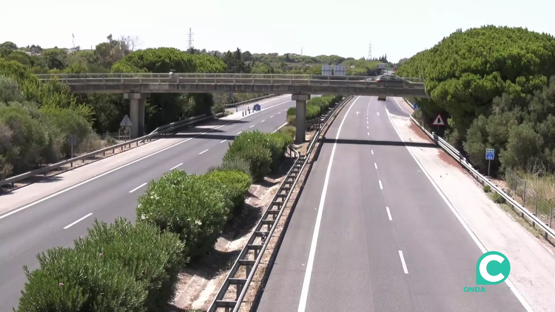 Imagen de la AP-4. Imagen de la AP-4.