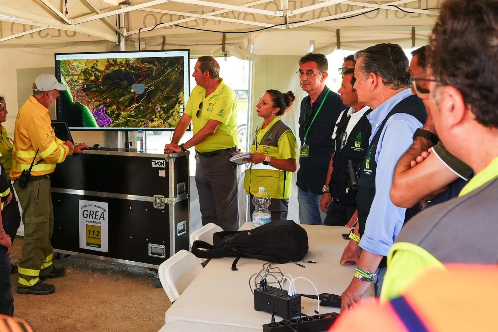 Reunión técnica este martes por la deflagración junto a Atlanterra