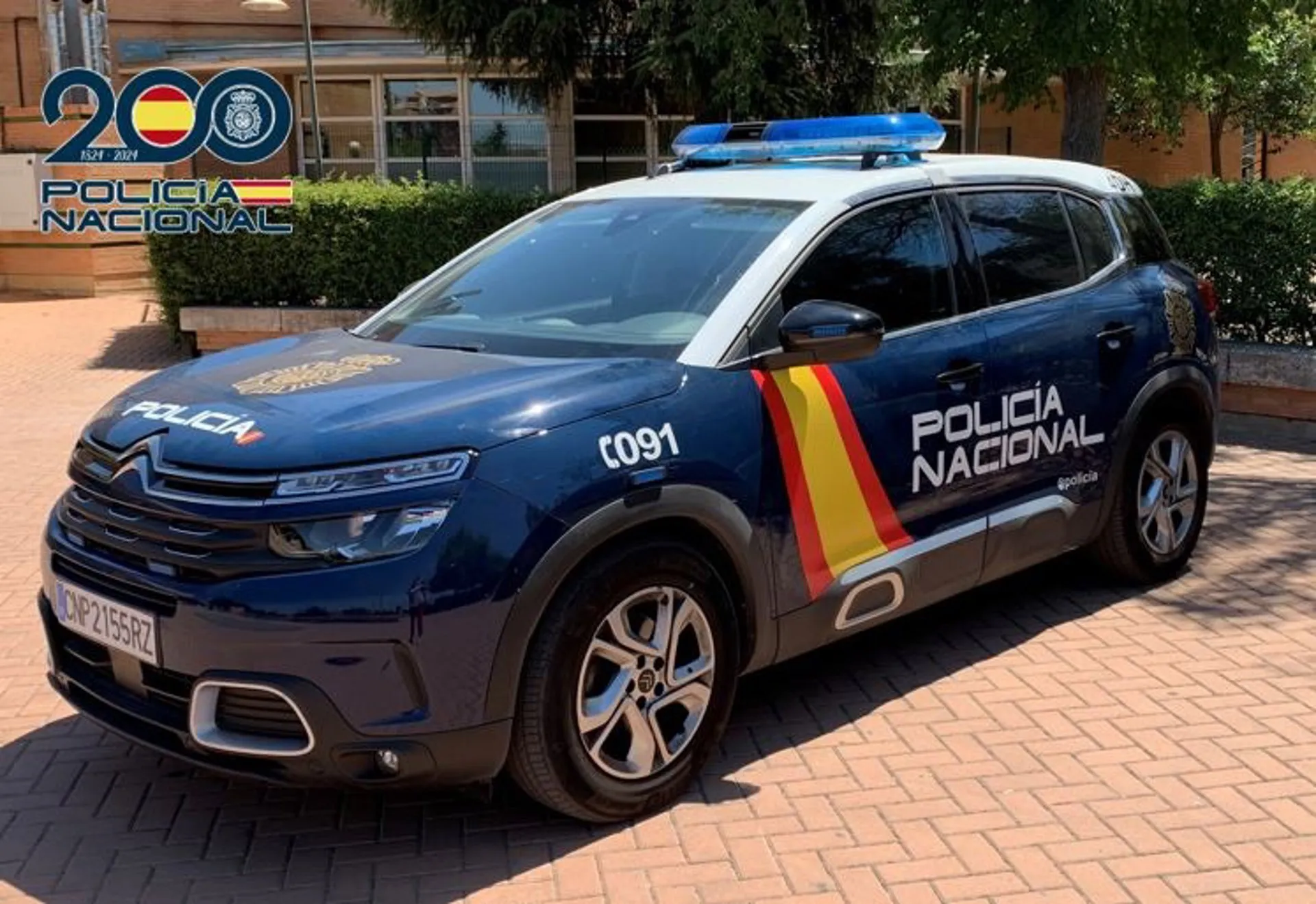 Vehículo de la Policía Nacional en una imagen de archivo Vehículo de la Policía Nacional en una imagen de archivo
