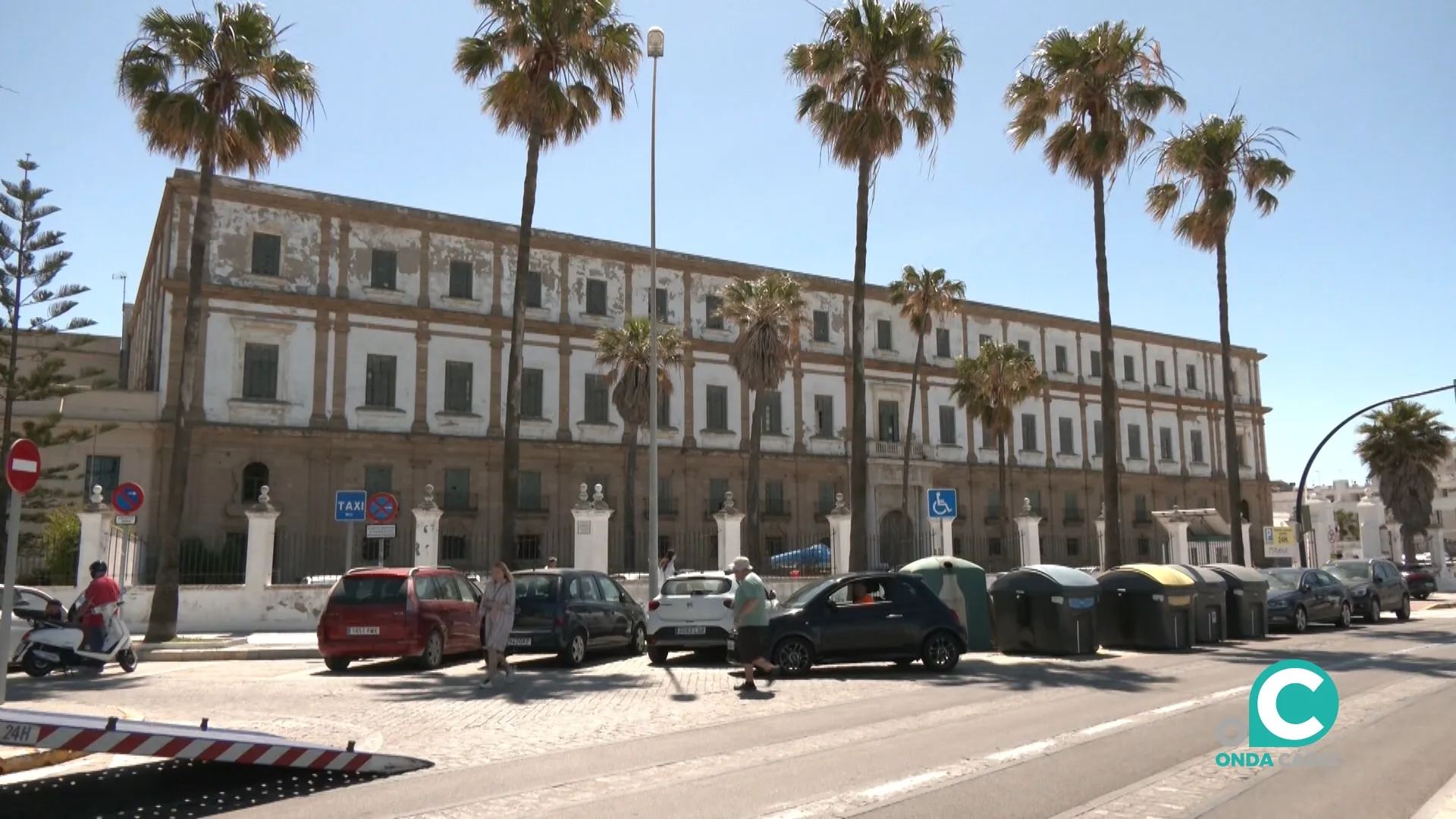 Edificio de Valcárcel en Cádiz. 