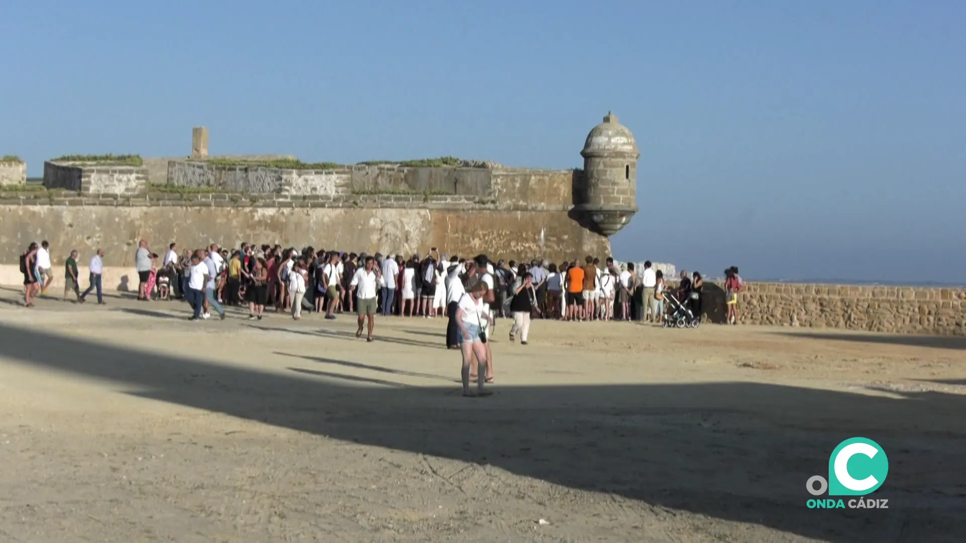 Jornada de puertas abiertas celebrada el pasado verano en la fortaleza Jornada de puertas abiertas celebrada el pasado verano en la fortaleza