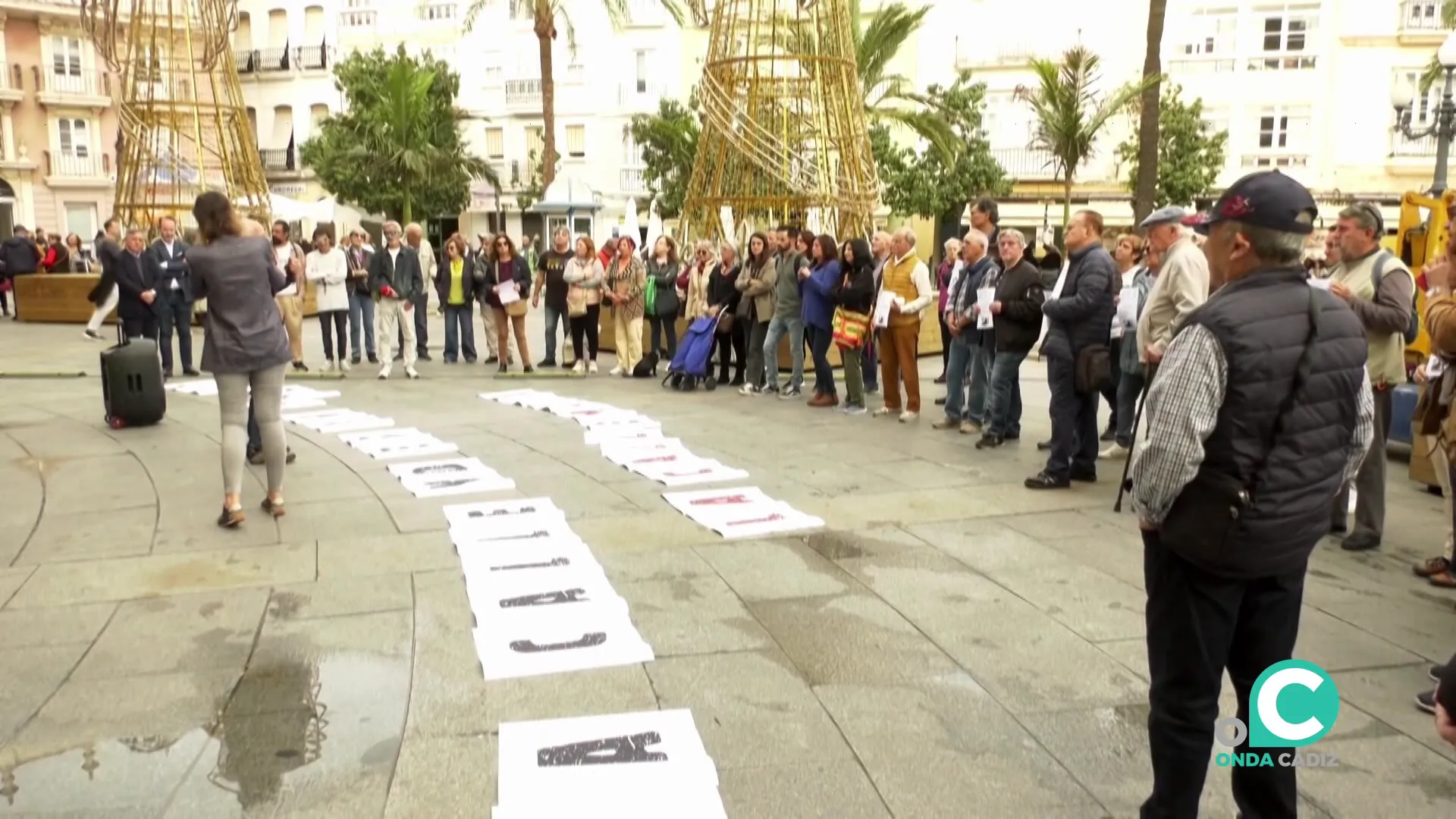 Acto por el fallecimiento de una persona sin hogar convocado por la organización en una imagen de archivo Acto por el fallecimiento de una persona sin hogar convocado por la organización en una imagen de archivo
