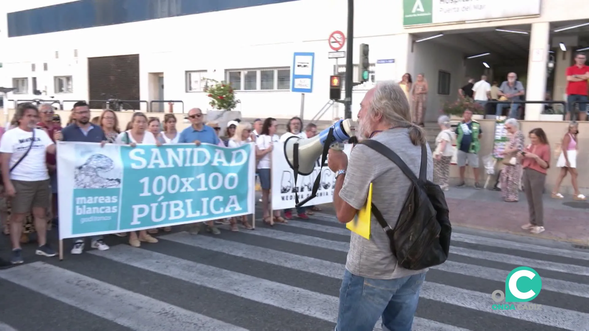 Protesta por la Sanidad Pública en la capital gaditana