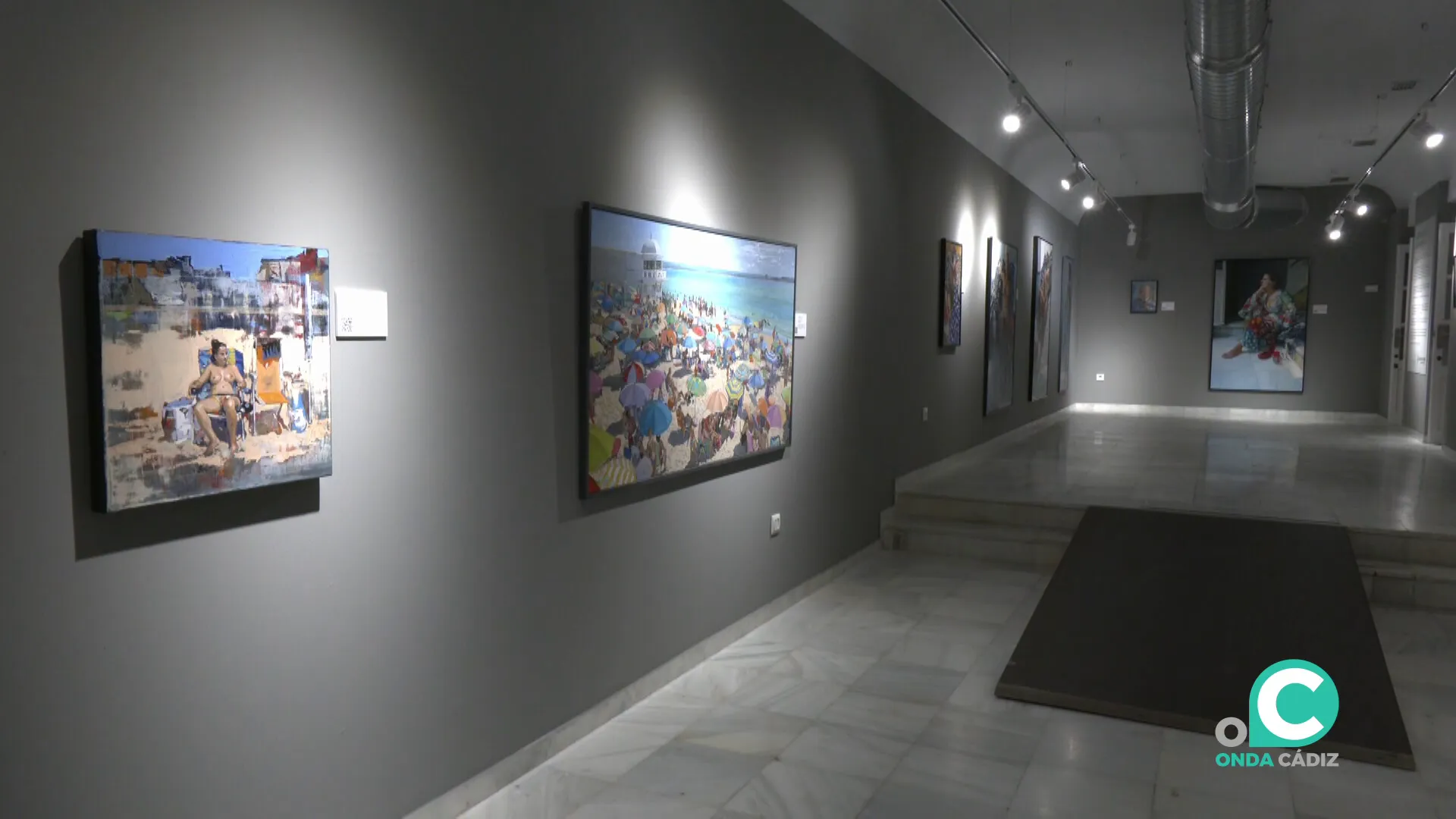 Las obras del autor gaditano estan abiertas al público hasta final de mes Las obras del autor gaditano estan abiertas al público hasta final de mes