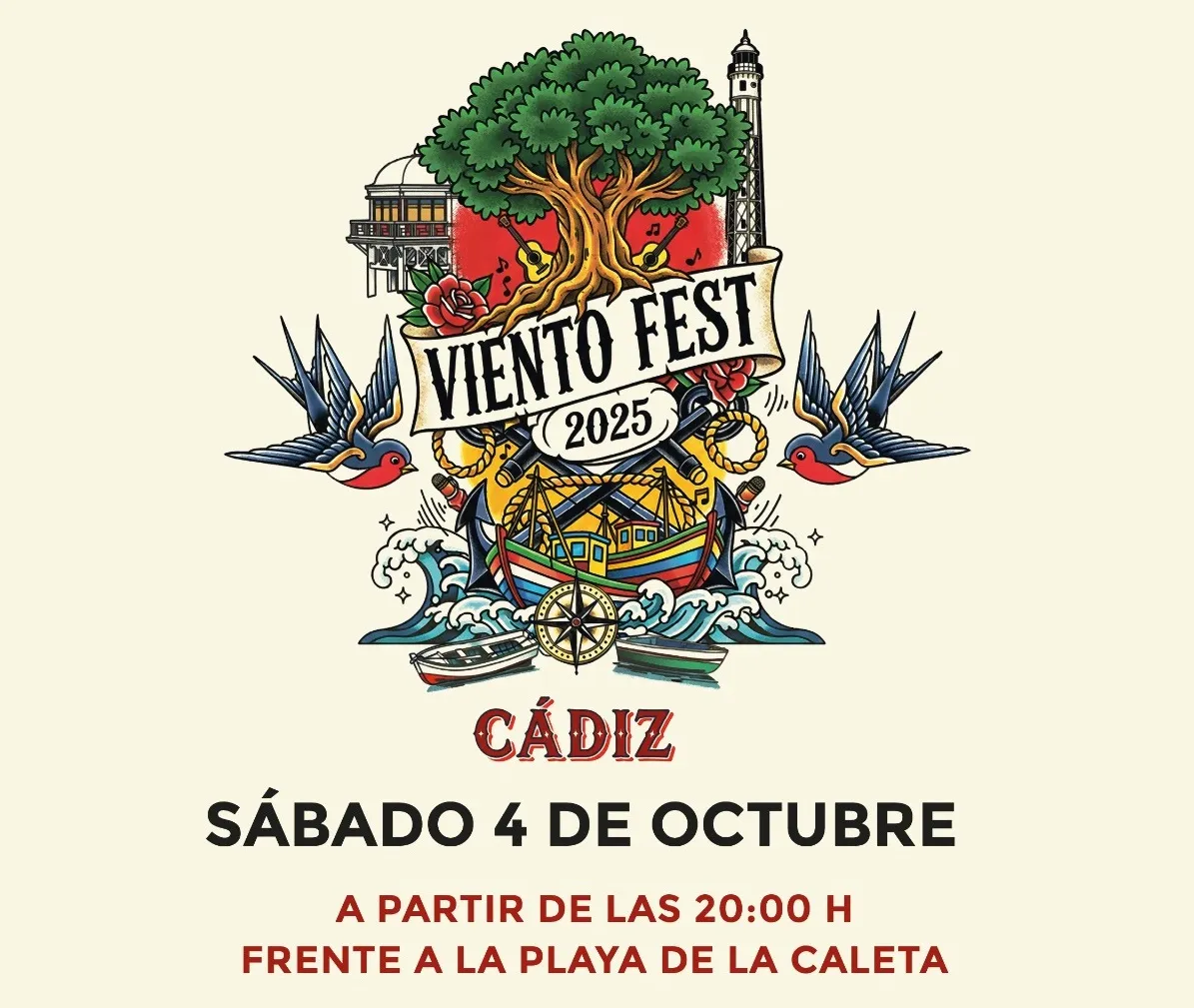 Cartel que ilustra el festival VientoFest, que se celebrará el 4 de octubre. Cartel que ilustra el festival VientoFest, que se celebrará el 4 de octubre.