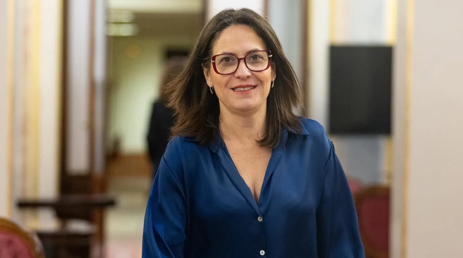 La diputada de Sumar Esther Gil de Reboleño. La diputada de Sumar Esther Gil de Reboleño.