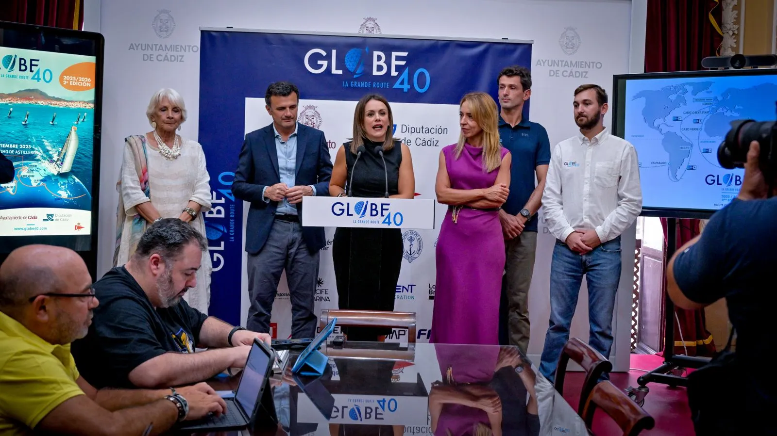 La regata Globe 40 contará con actividades parelelas para todos los públicos en el barrio de Astilleros Este lunes se abrirá a las 18 horas las Race Village en el Paseo Marítimo de Astilleros