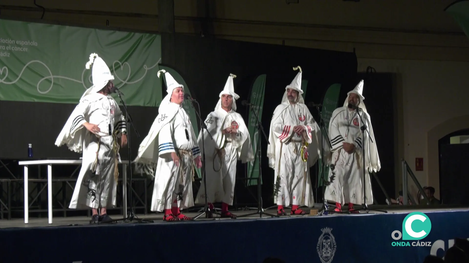 Momento de la actuación de ‘Ku Klux Klan Klan" durante la velada Momento de la actuación de ‘Ku Klux Klan Klan" durante la velada