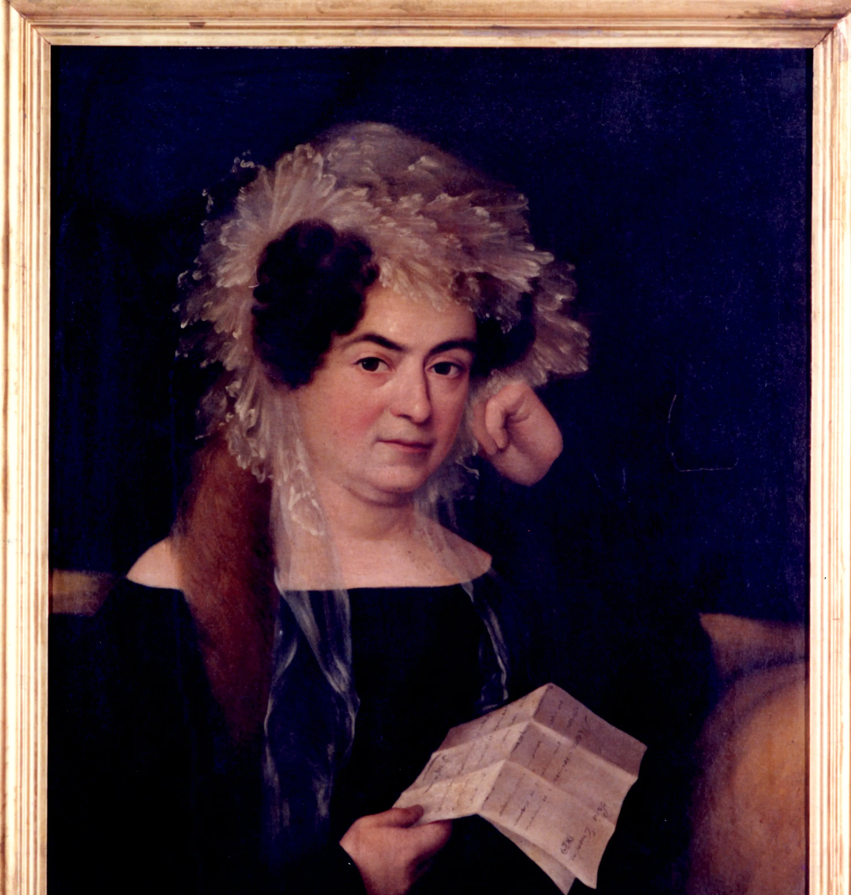 Lienzo "Retrato de Frasquita Larrea". Lienzo "Retrato de Frasquita Larrea".