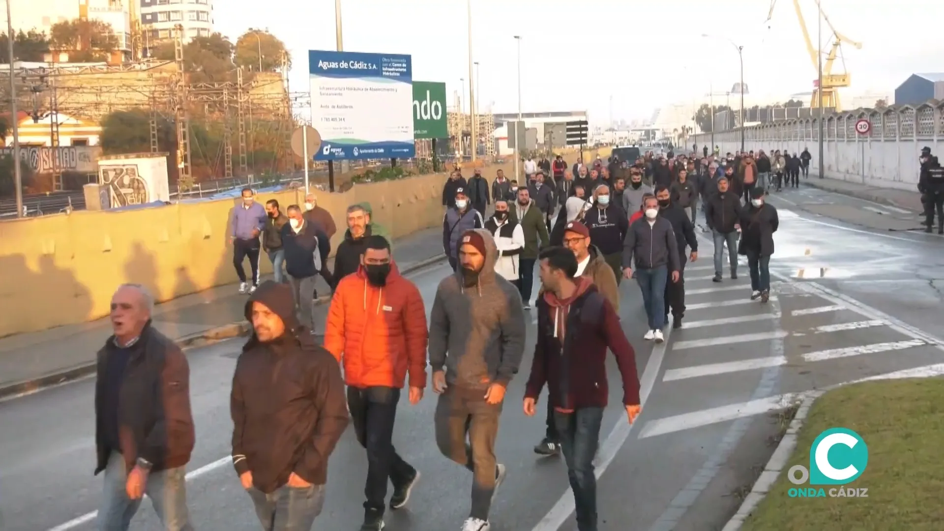 Movilización de los trabajadores del metal, convocada por CTM, en verano de 2023.  Movilización de los trabajadores del metal, convocada por CTM, en verano de 2023.