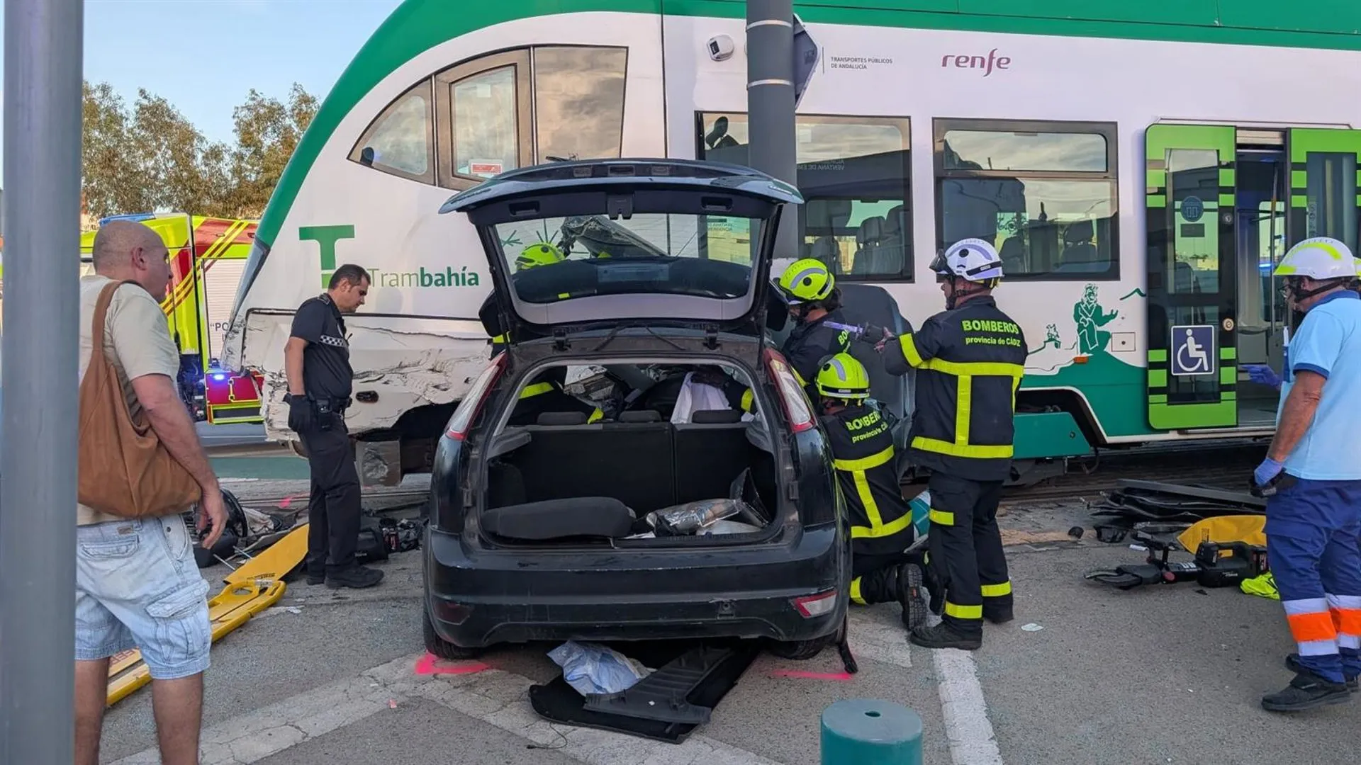 Imagen del pasado sábado en Chiclana de la Frontera