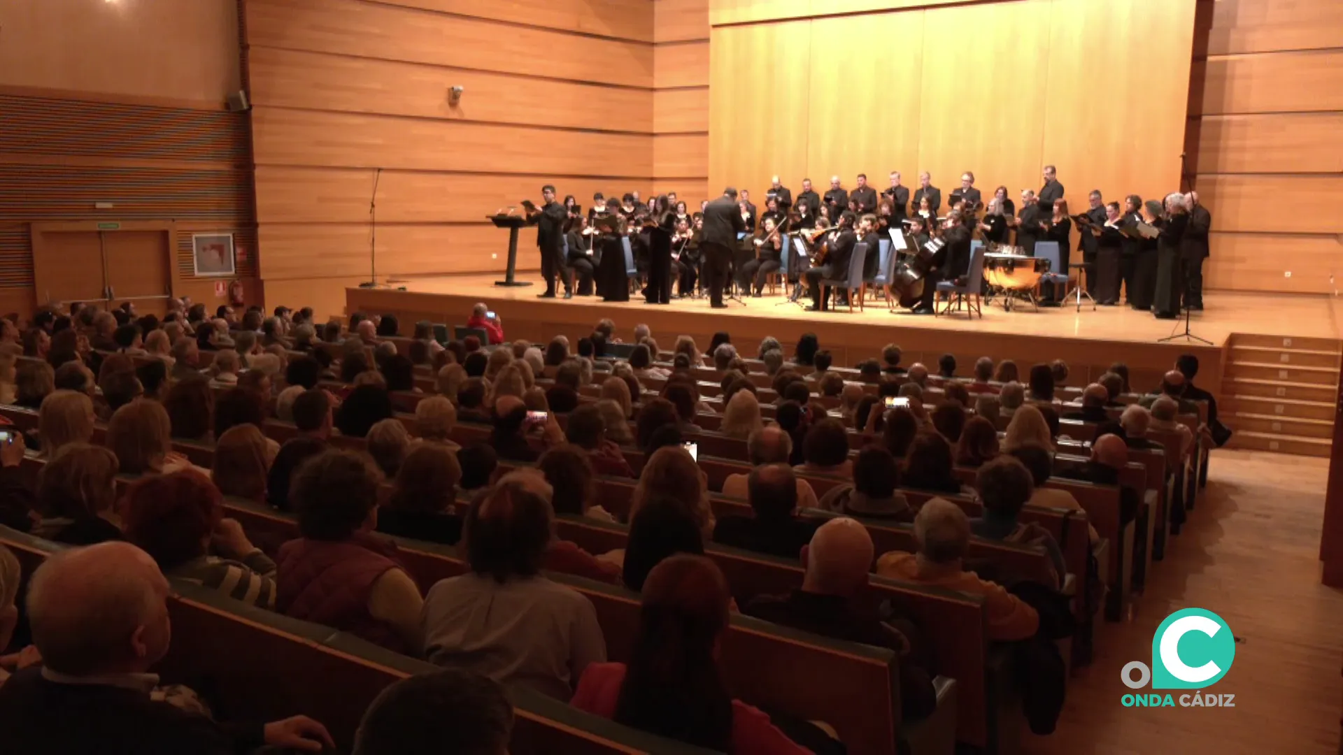 El concierto de Santa Cecilia se celebró en 2024 en el Palacio de Congresos Las cinco bandas de la ciudad participarán en un concierto en próximo 19 de octubre