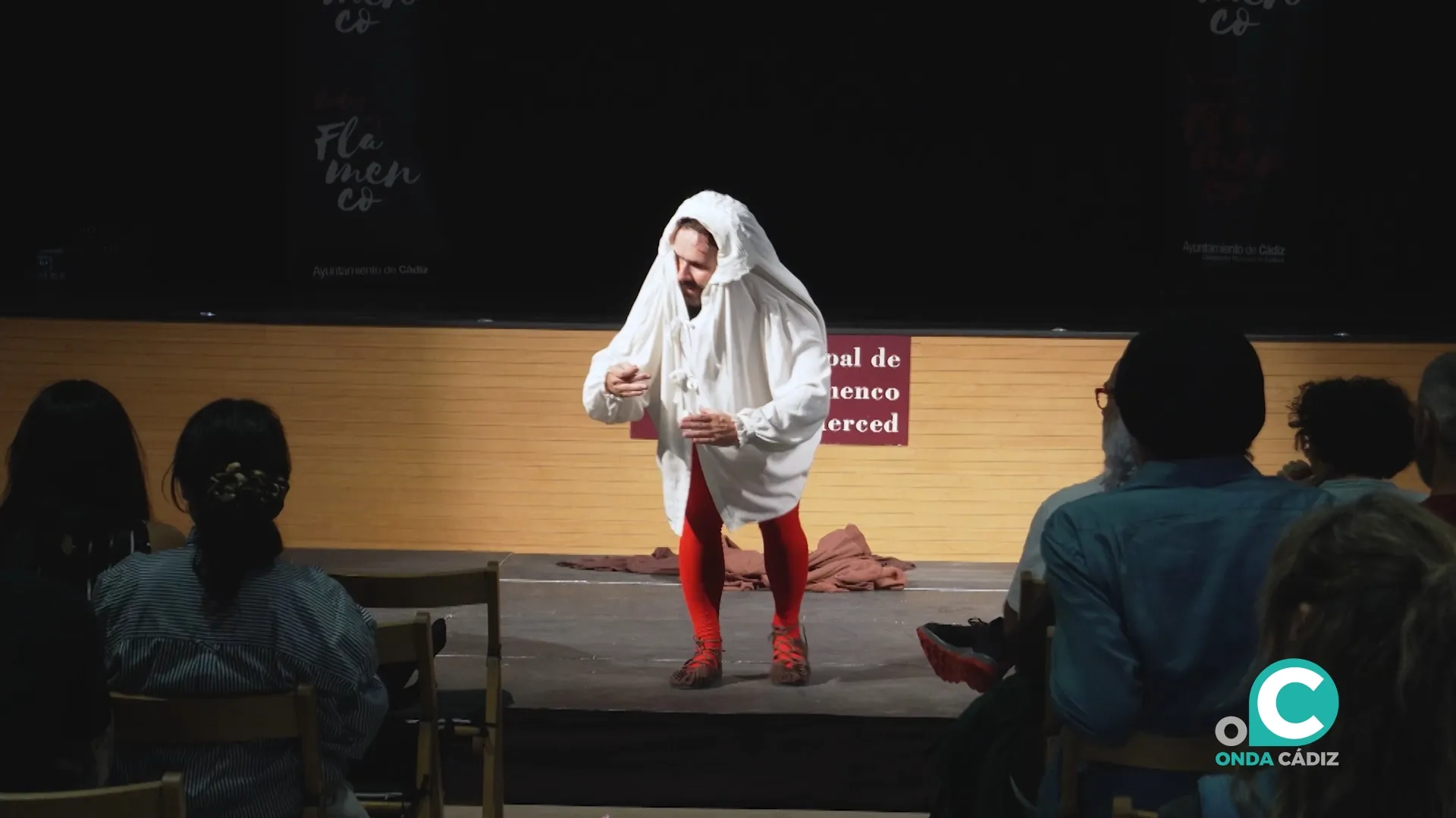 Representación de 'Lubbert' en el Centro Flamenco de la Merced. Representación de 'Lubbert' en el Centro Flamenco de la Merced.