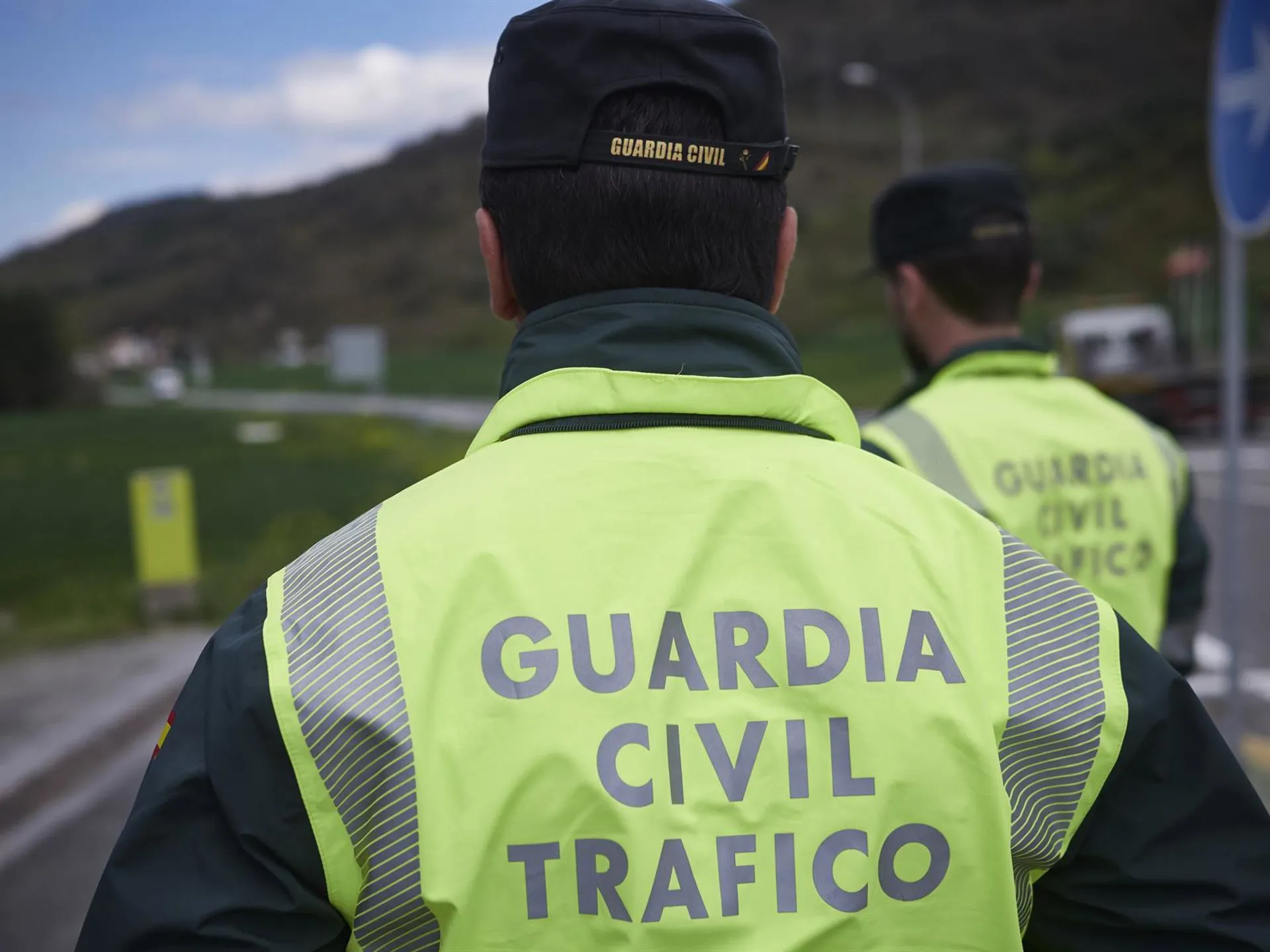 Agentes de la Guardia Civil de Tráfico en una imagen de archivo