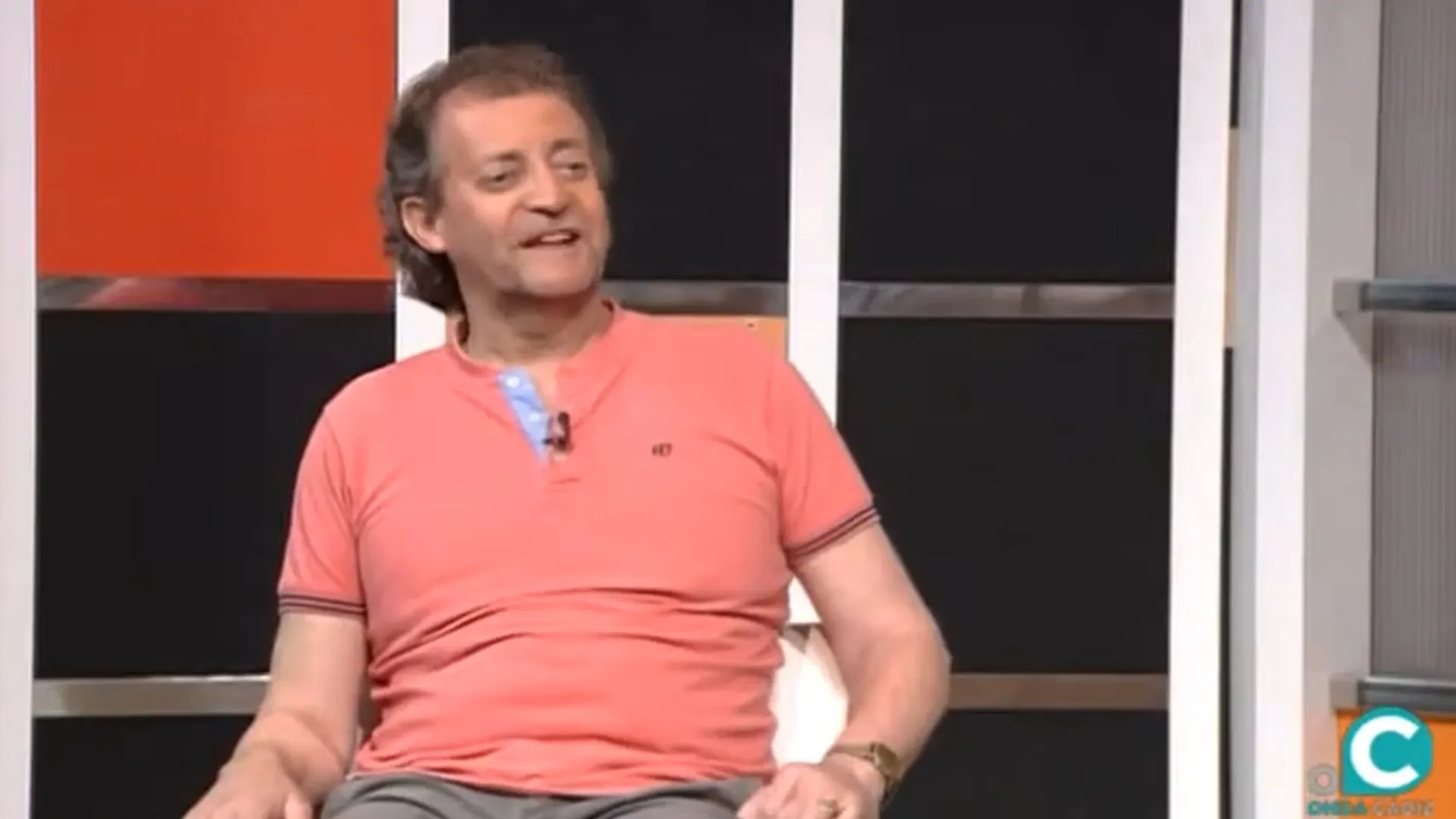 José Luis Naranjo, en una entrevista en el programa El Mirador de Onda Cádiz Televisión.   José Luis Naranjo, en una entrevista en el programa El Mirador de Onda Cádiz Televisión.