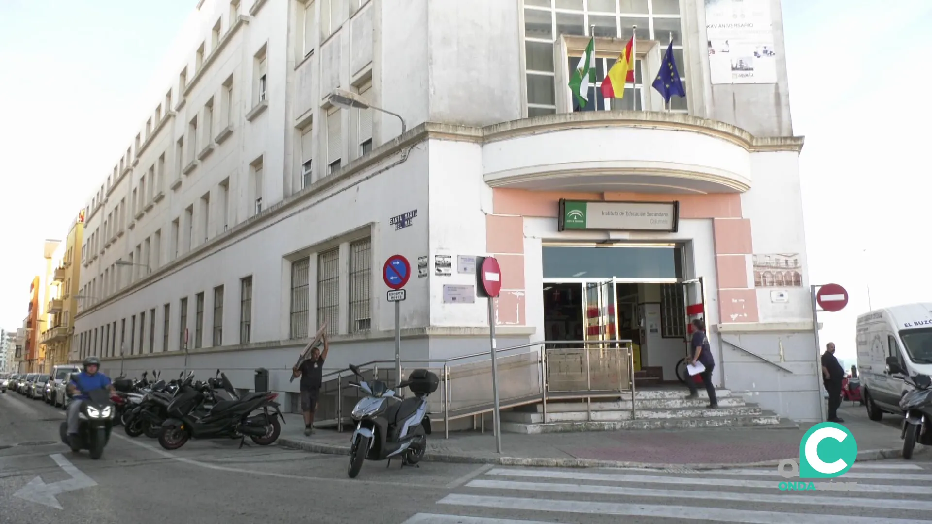 Fachada del centro gaditano Fachada del centro gaditano