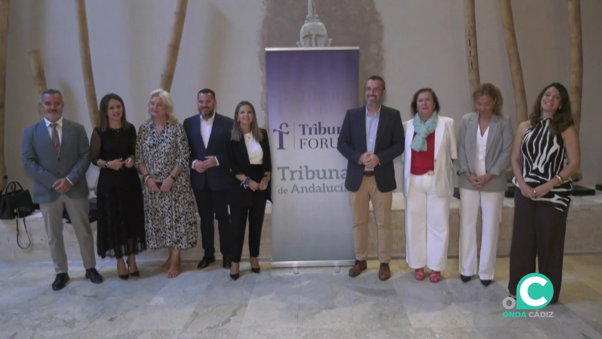 Autoridades y representantes de la cita celebrada este martes en la capital gaditana Autoridades y representantes de la cita celebrada este martes en la capital gaditana