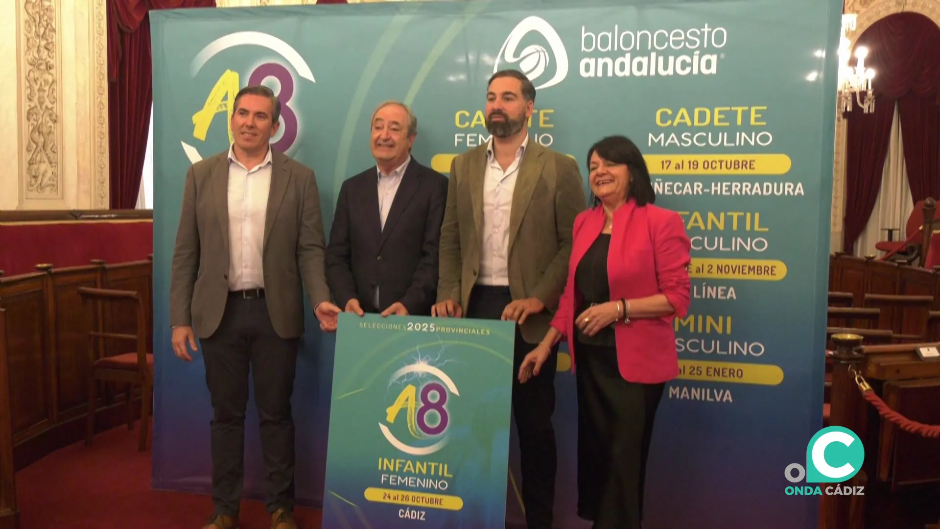 Momento de la presentación del cartel de la cita regional este martes en el Ayuntamiento Momento de la presentación del cartel de la cita regional este martes en el Ayuntamiento