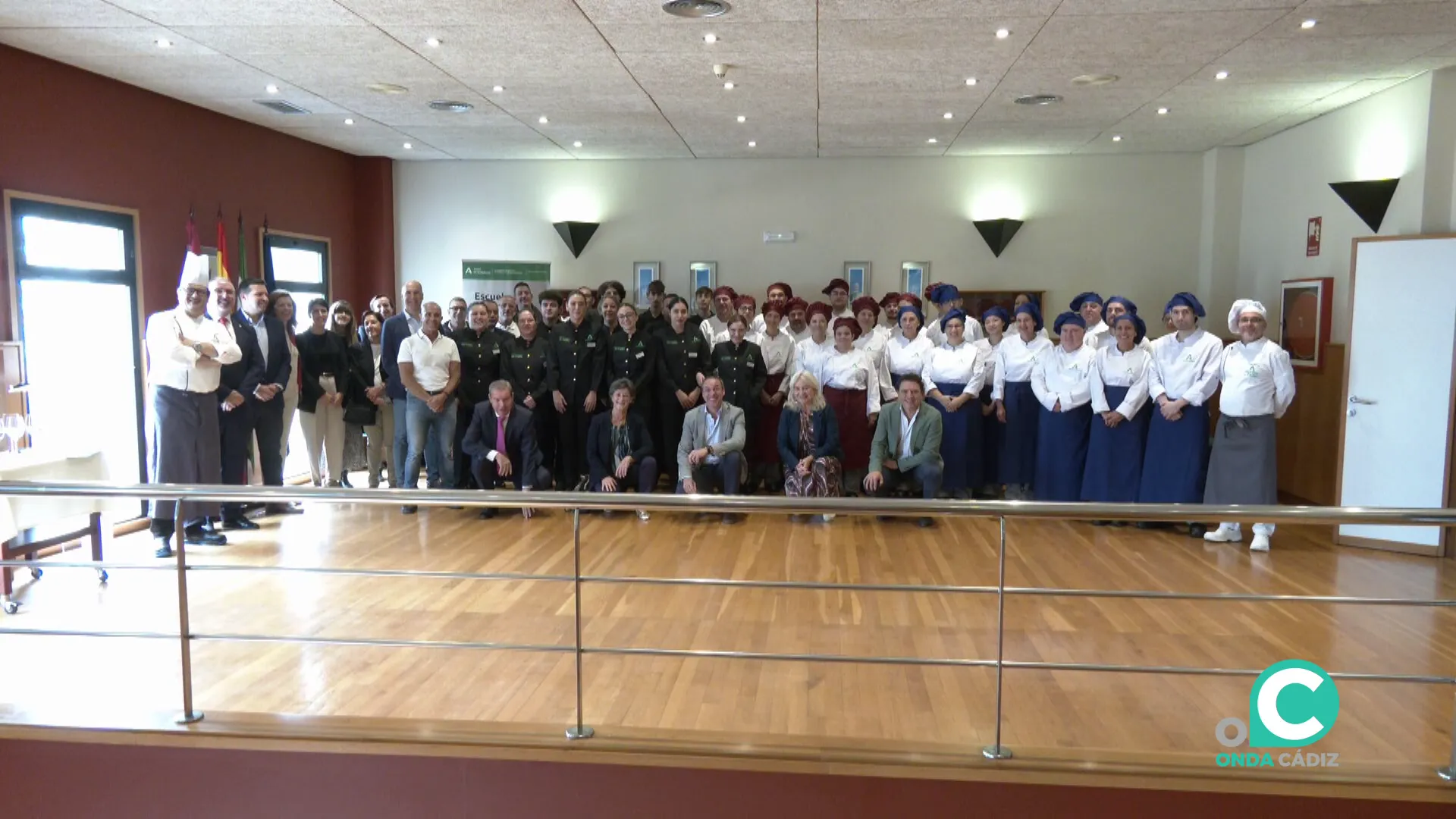 Acto de apertura lectiva celebrado este viernes en el centro