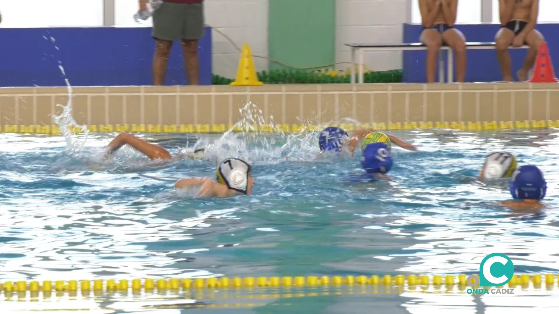 Partido del Club Waterpolo Cádiz. Partido del Club Waterpolo Cádiz.