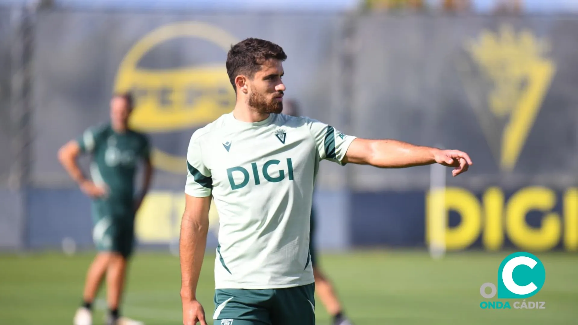 Alvaro García Pacual en un entrenamiento de esta semana (Foto: Cádiz CF) Alvaro García Pacual en un entrenamiento de esta semana (Foto: Cádiz CF)