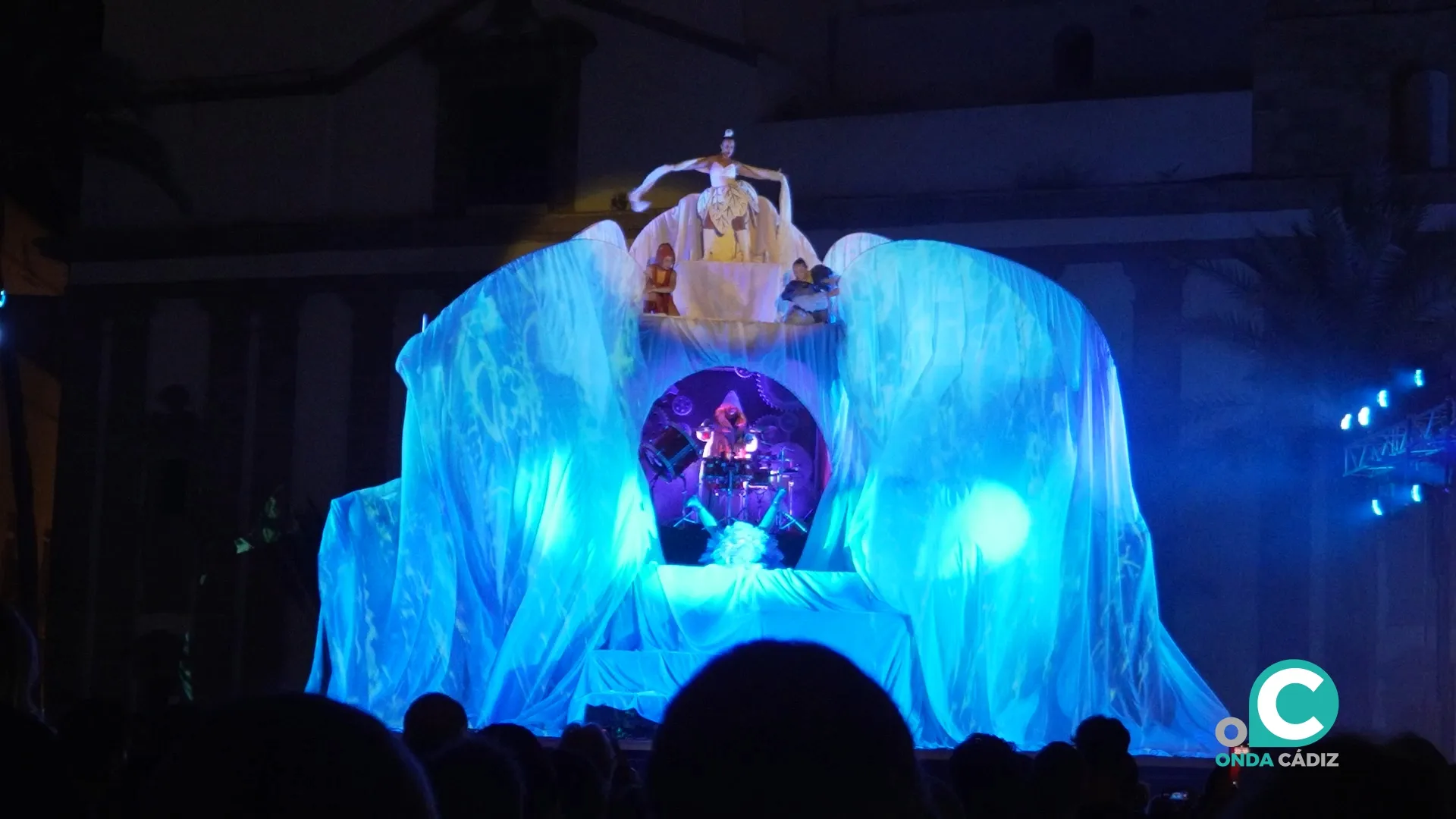El espectáculo de clausura tuvo lugar en la plaza de la Catedral. El espectáculo de clausura tuvo lugar en la plaza de la Catedral.
