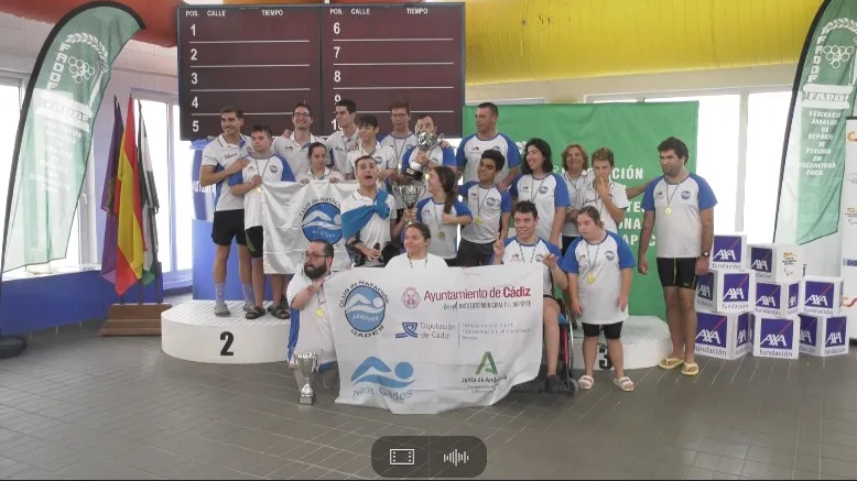 La piscina del pabellón Ciudad de Cádiz ha sido la sede el sábado por la tarde y el domingo de esta prueba deportiva