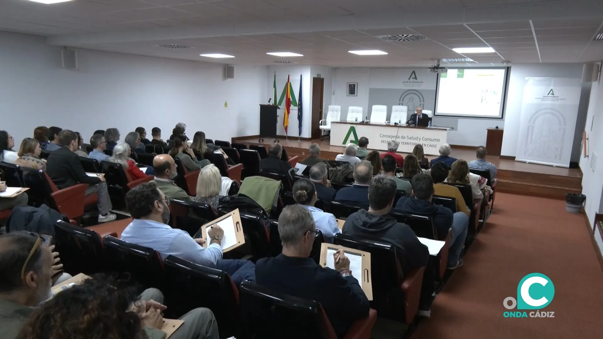 Jornada técnica de silicosis celebrada este martes.