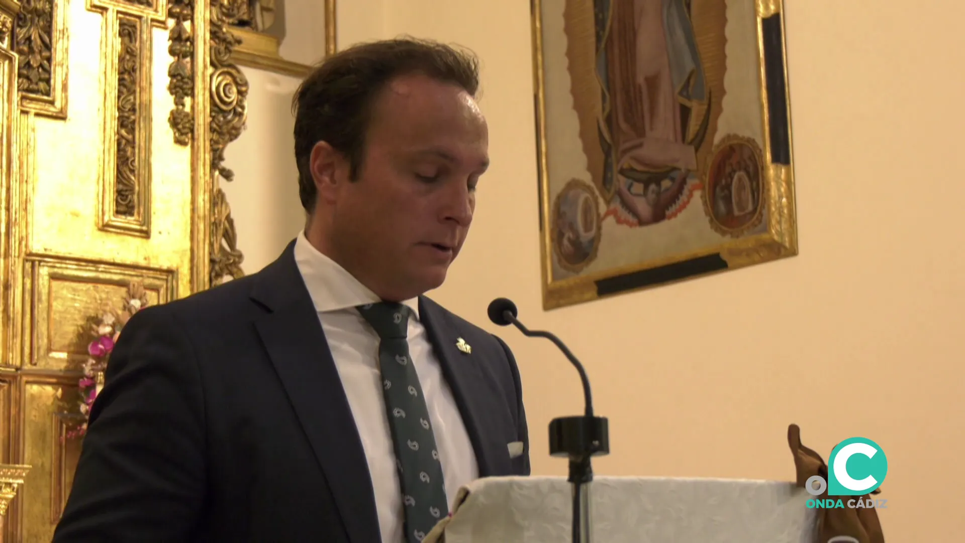 Montaño ha sido el encargado de dar el pregón a la Virgen del Rocío en varias ocasiones.