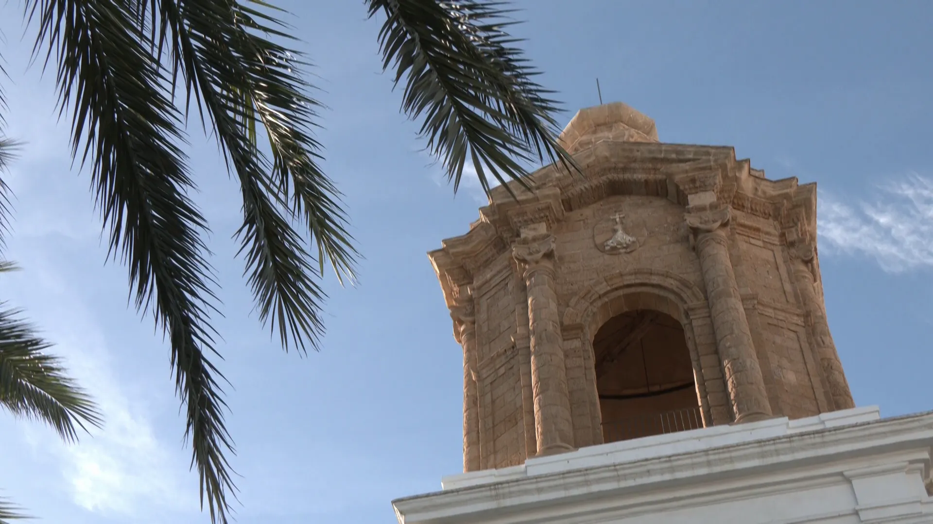 Imagen actual de la parte superior del templo tras el proceso recuperador