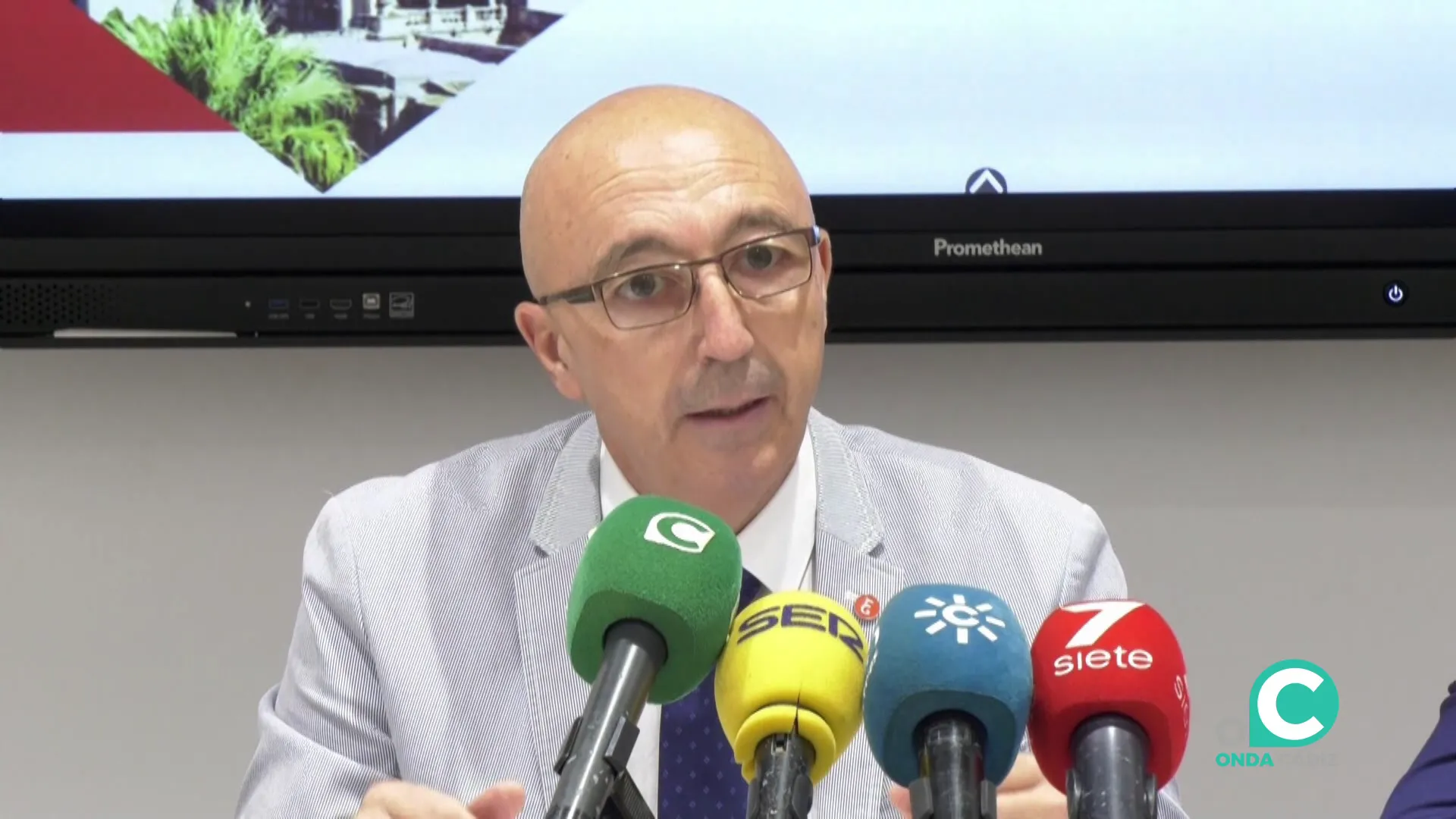 Cabeza de Vaca, durante una rueda de prensa en una imagen de archivo