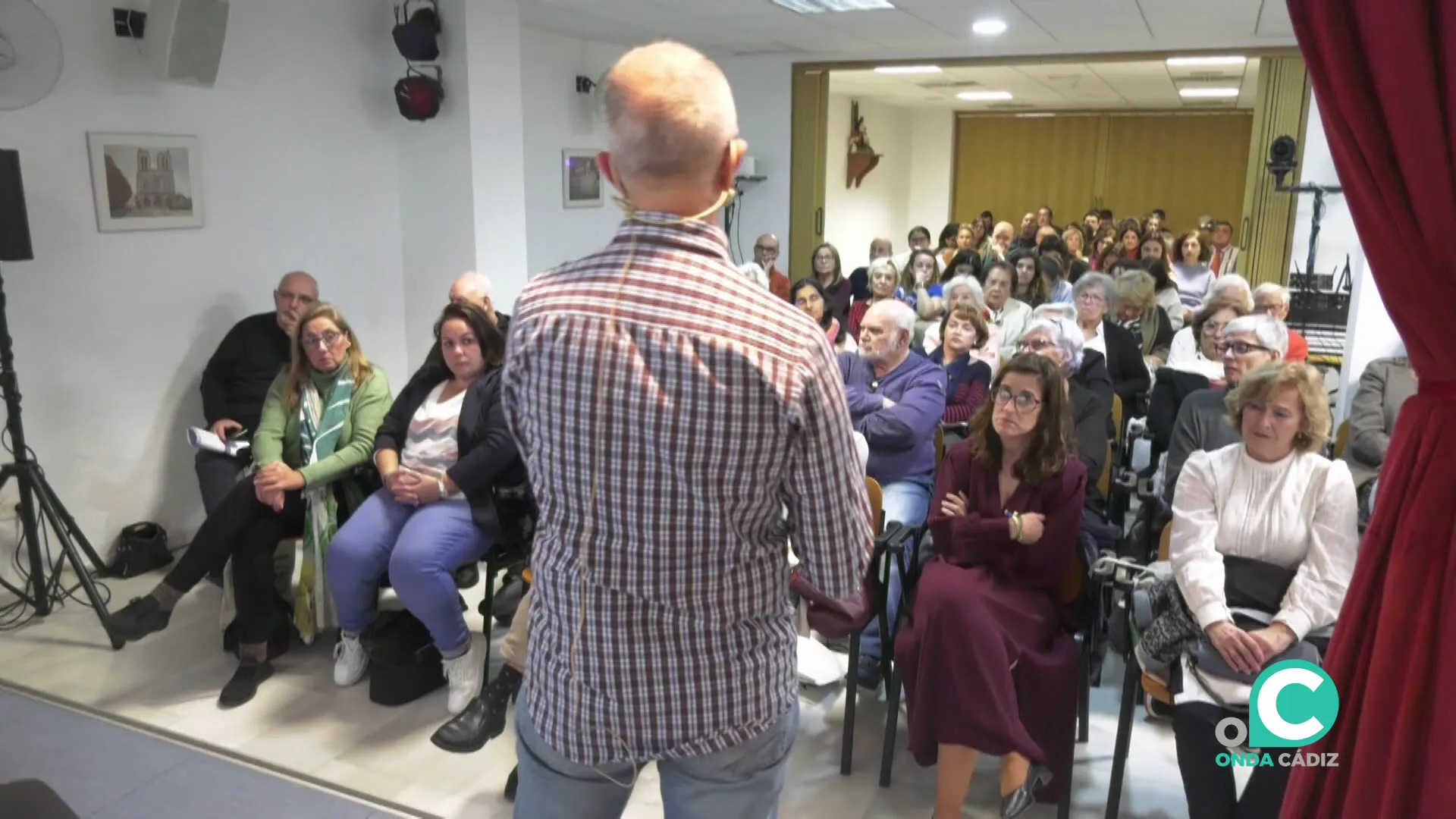 Una de las intervenciones efectuadas en el Centro de Participación Activa Vistahermosa