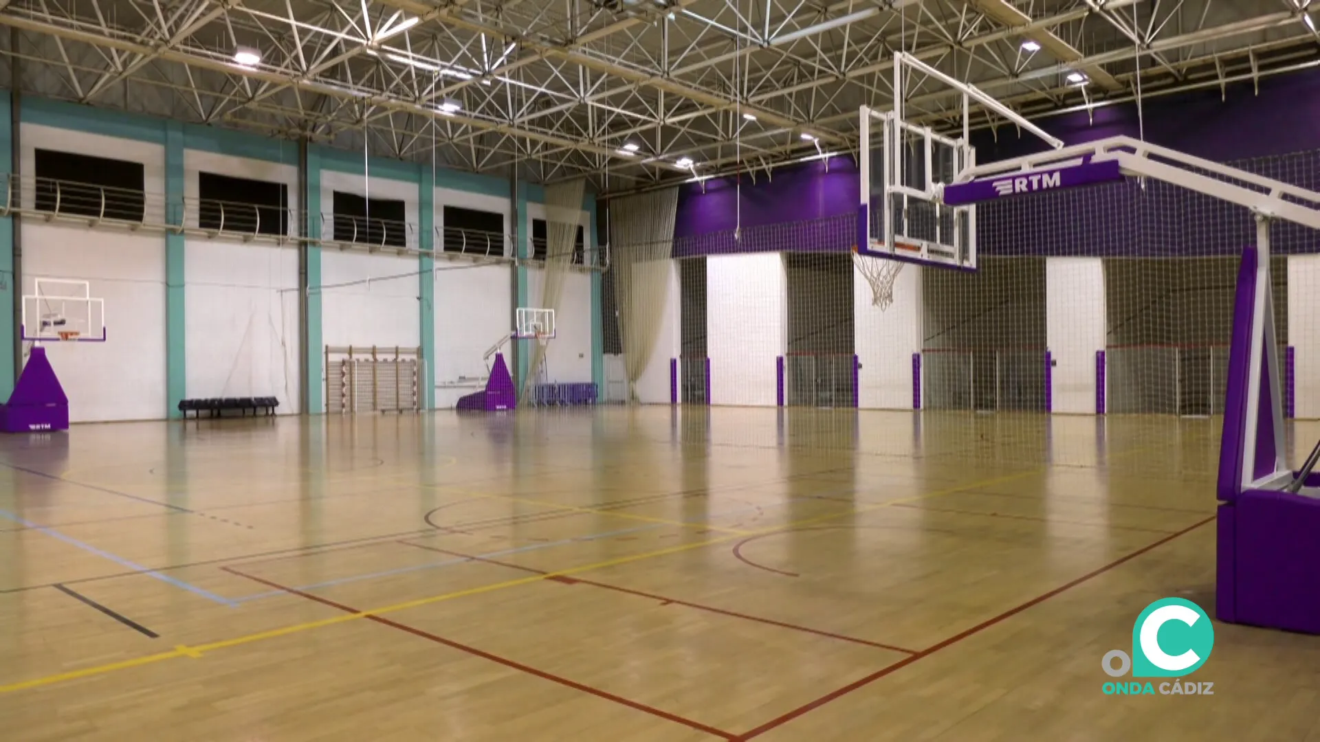 Aspecto de las pistas centrales del recinto